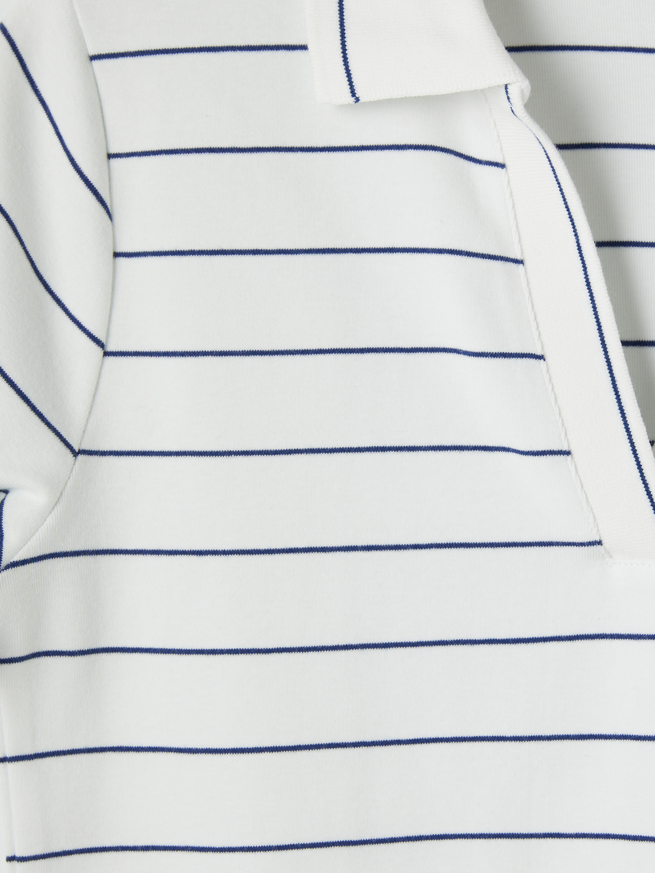 LCW EVERYDAY Polo Yaka Çizgili Kadın Tişört görsel 7