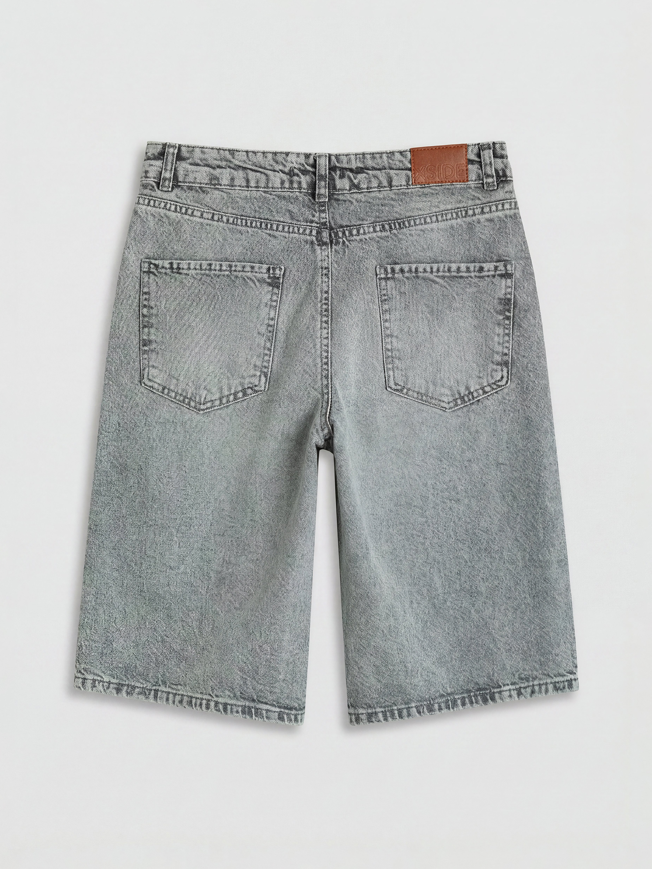 XSIDE Bermuda Fit Kadın Jean Şortolon görsel 6