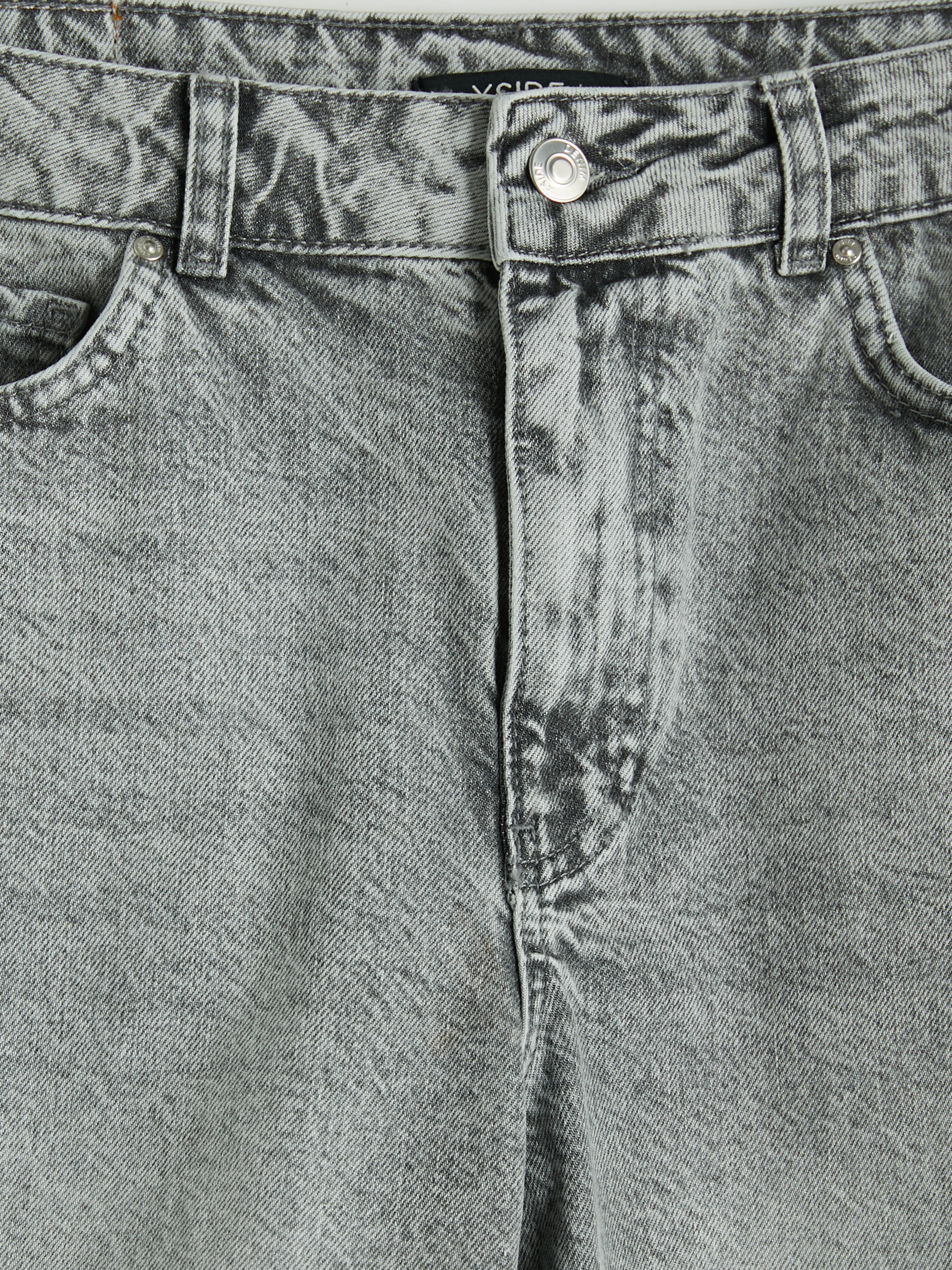 XSIDE Bermuda Fit Kadın Jean Şortolon görsel 7