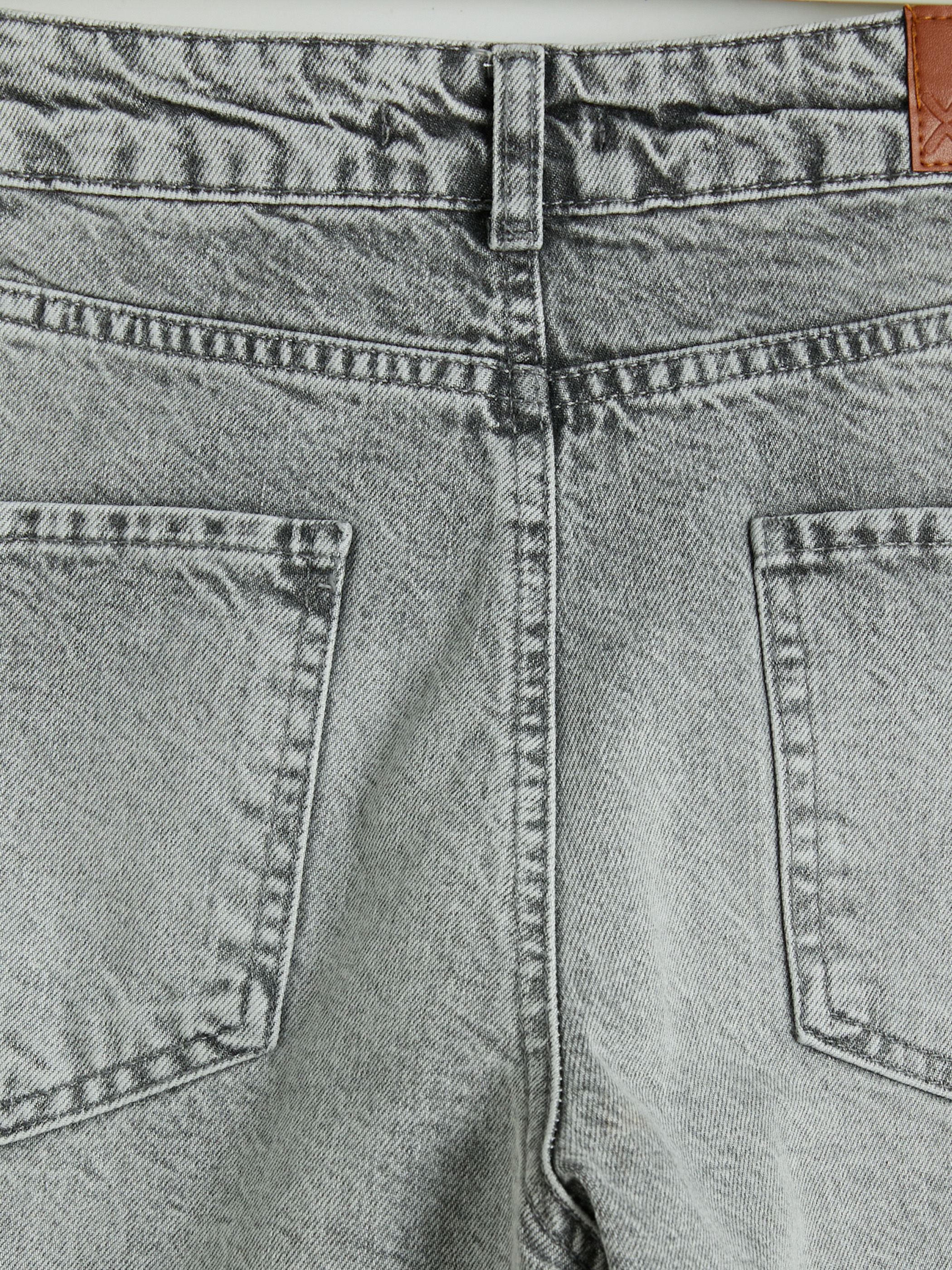XSIDE Bermuda Fit Kadın Jean Şortolon görsel 8