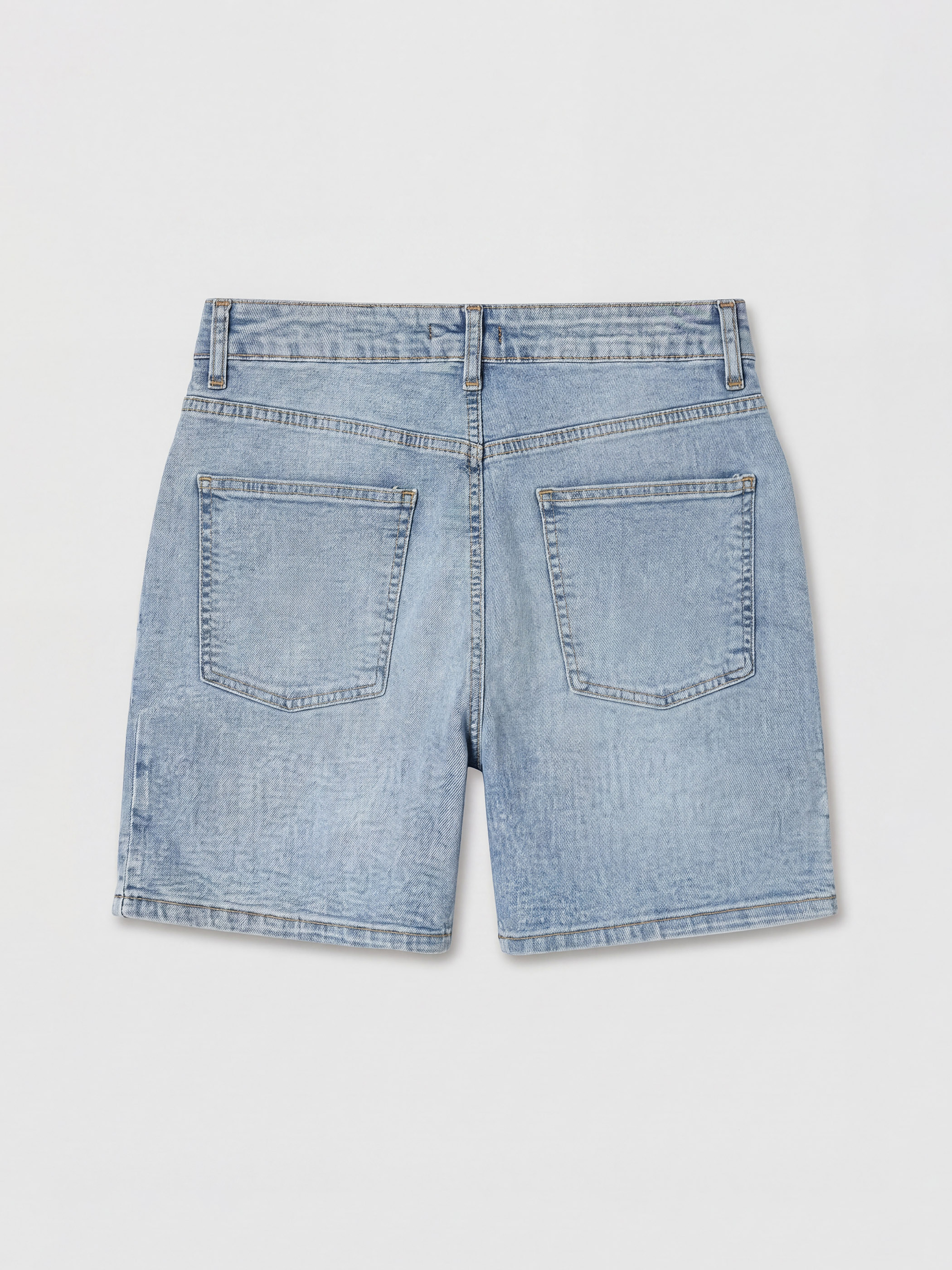 XSIDE Regular Fit Kadın Jean Şort görsel 6