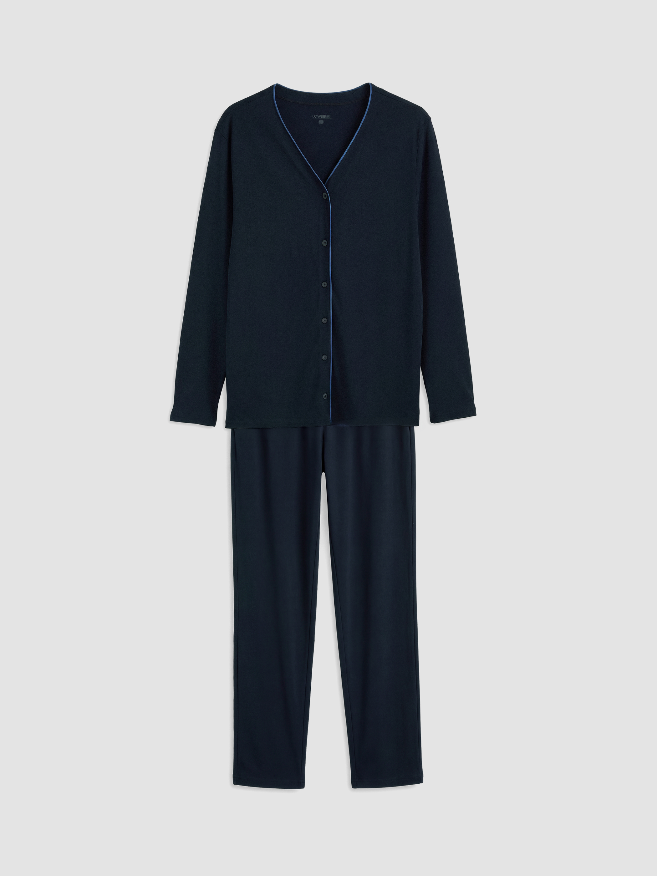 LC WAIKIKI Standart Kalıp Erkek Pijama Takımı görsel 5