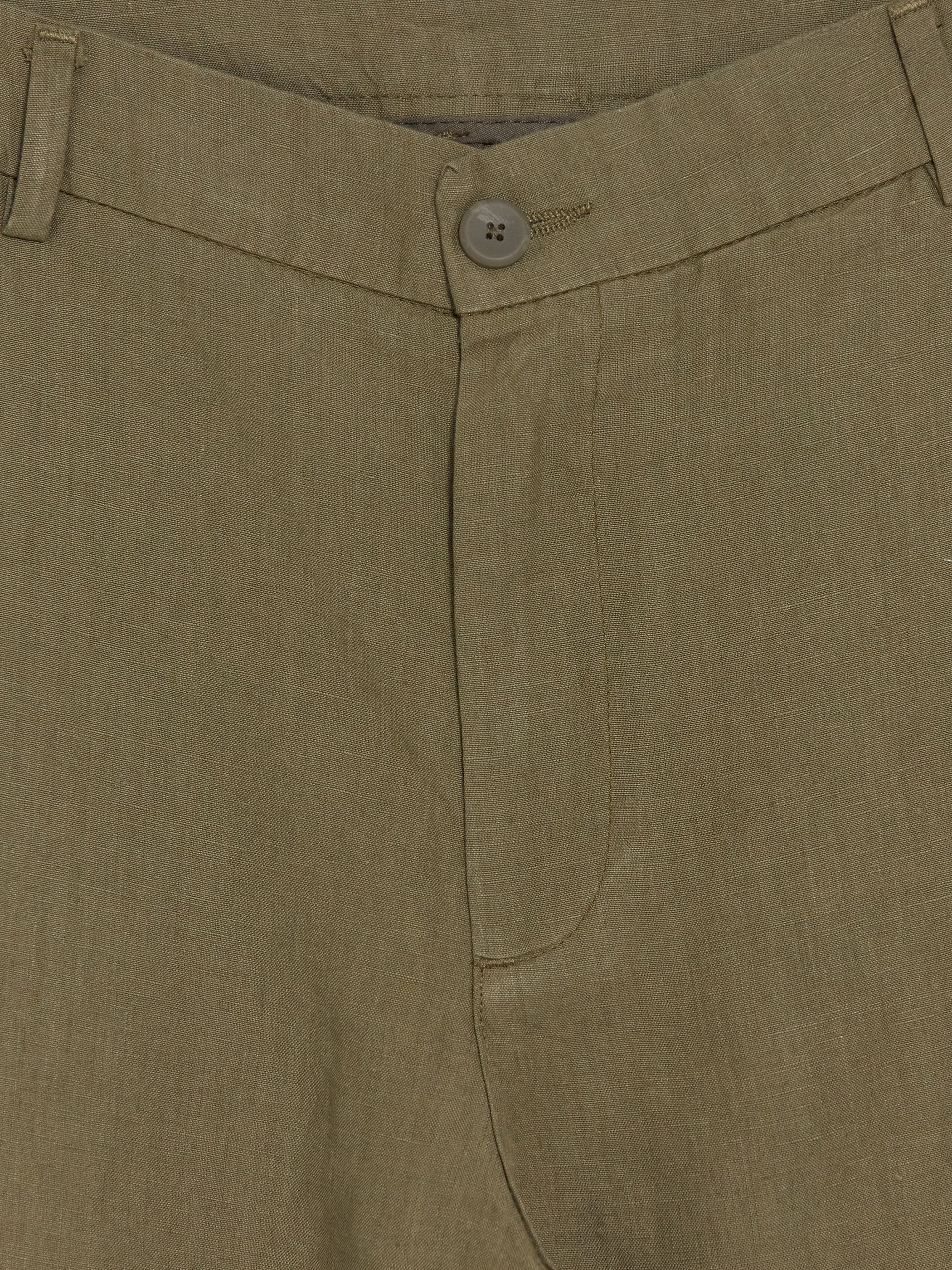 SOUTHBLUE Regular Fit %100 Keten Erkek Pantolon görsel 6