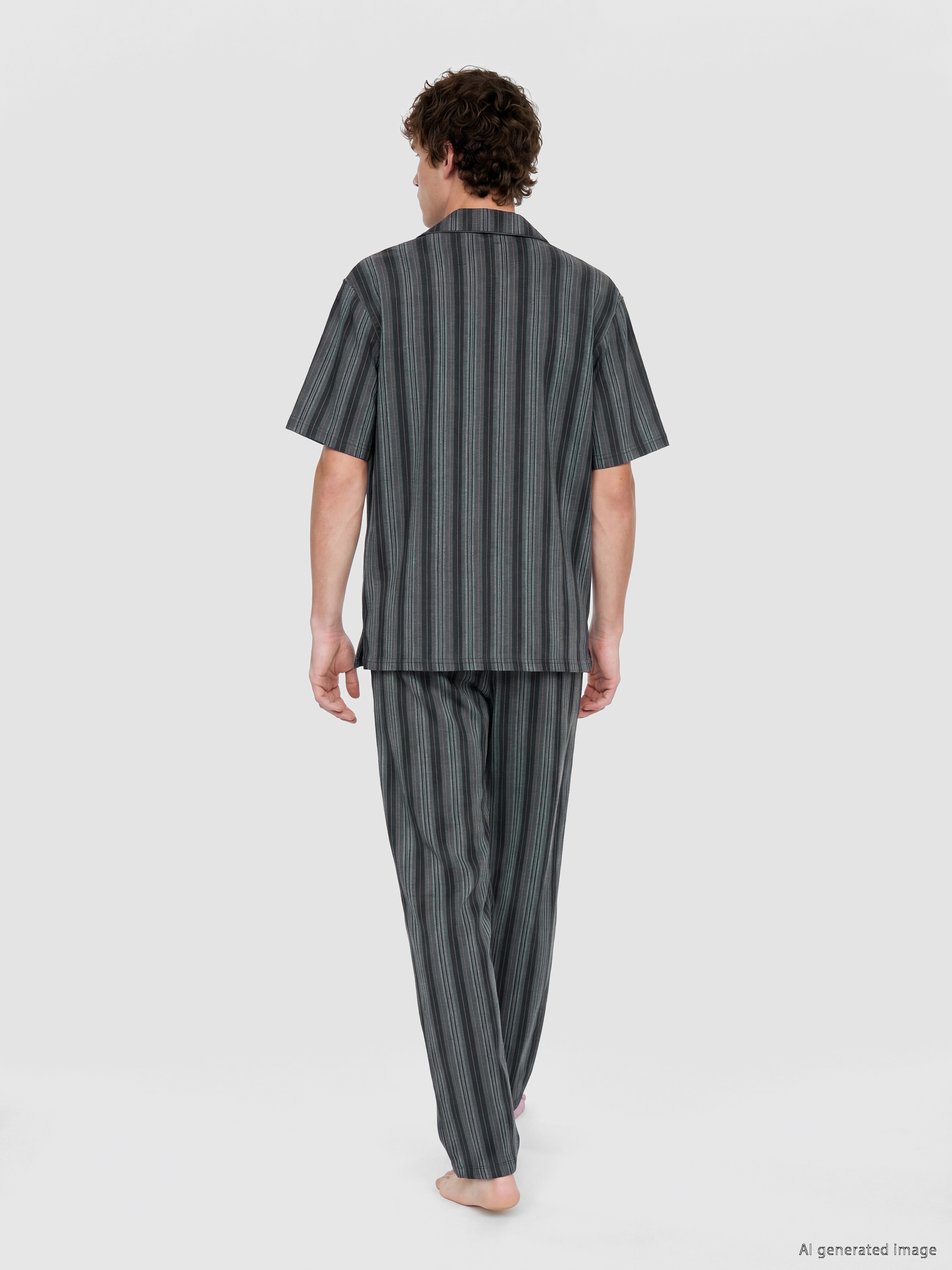 LC WAIKIKI Regular Fit Erkek Pijama Takımı görsel 4