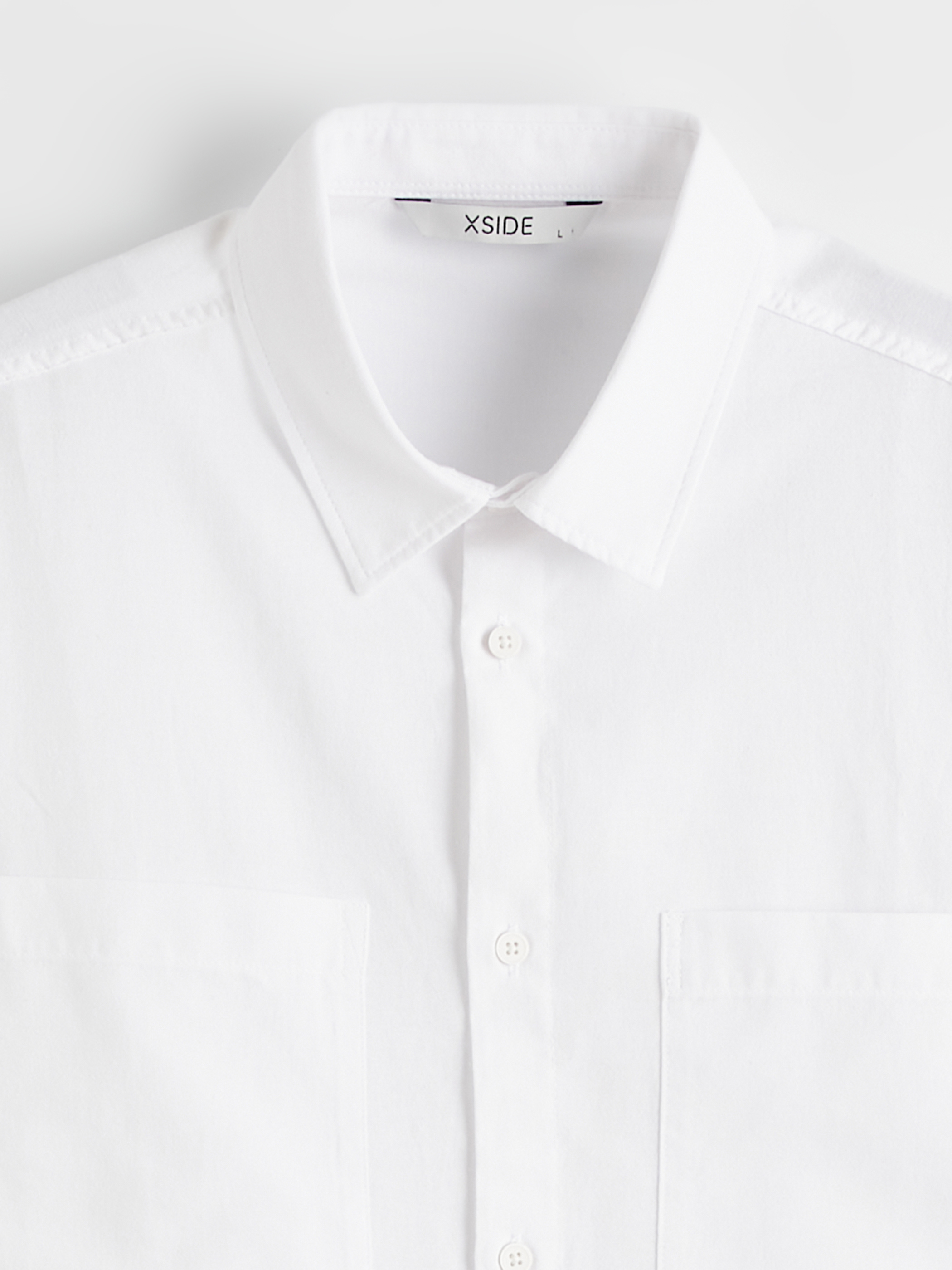 XSIDE Loose Fit Oxford Erkek Basic Gömlek görsel 5
