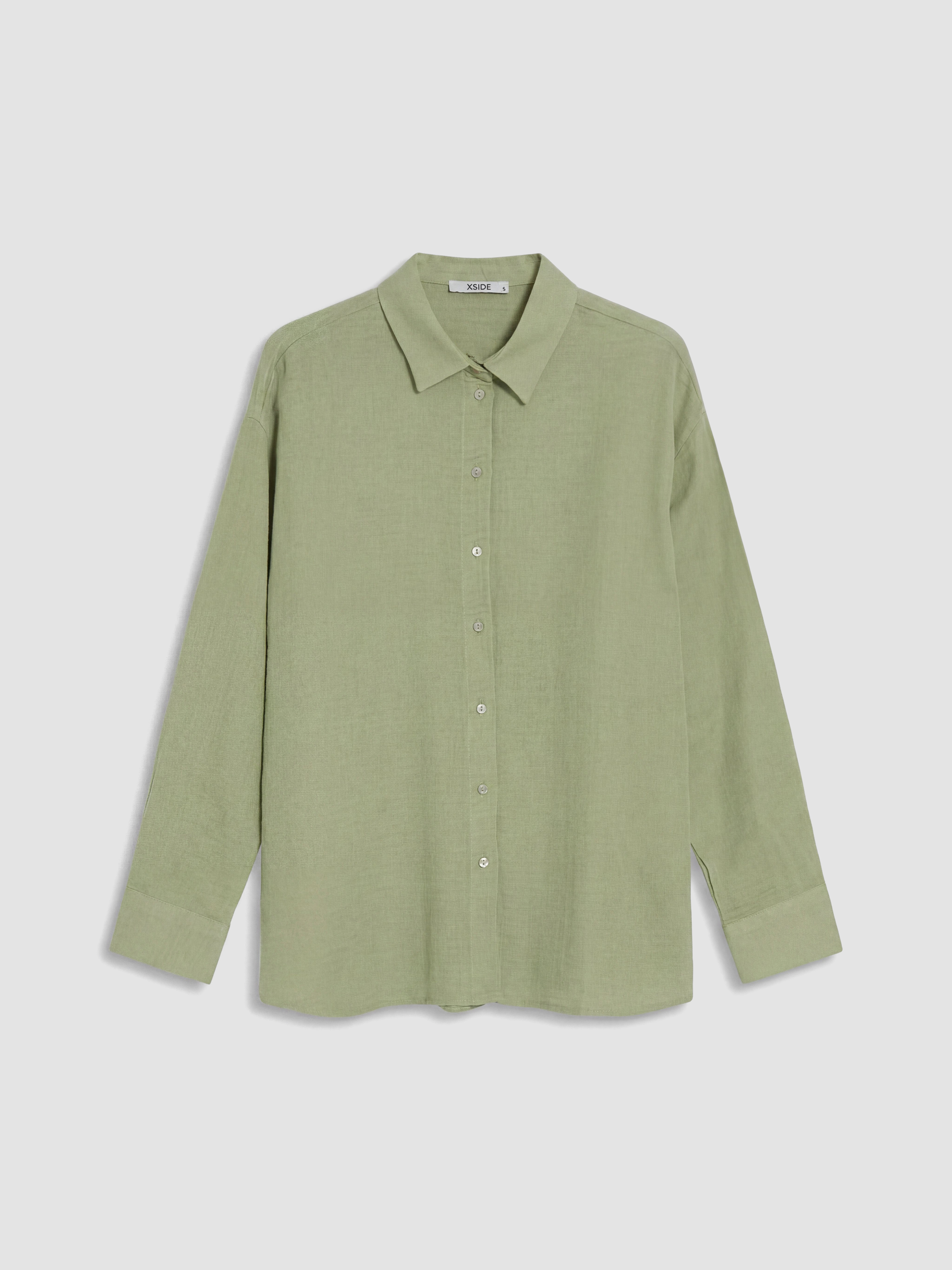 XSIDE Oversize Müslin Kadın Gömlek görsel 5