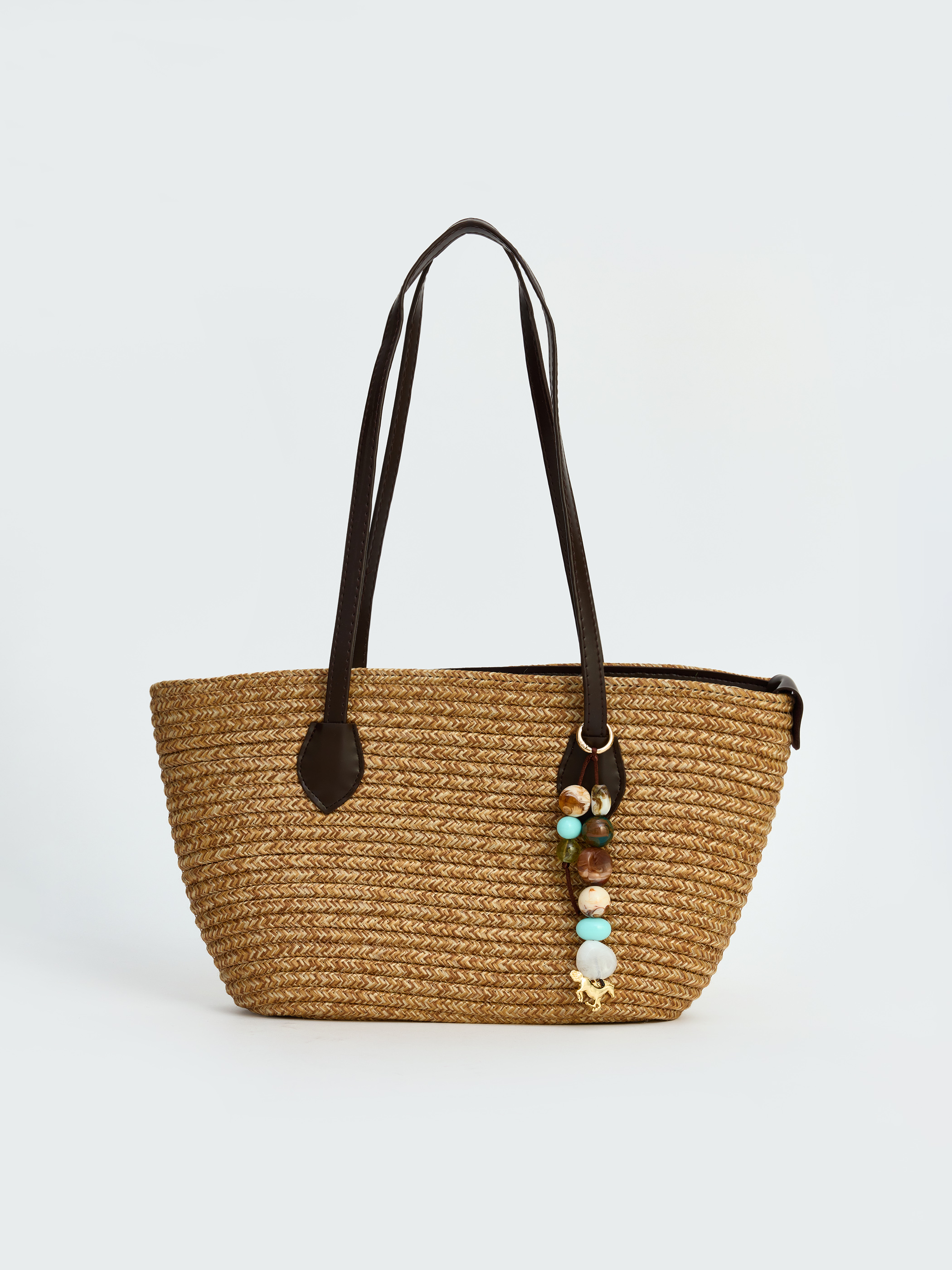 LCW ACCESSORIES Kadın Hasır Omuz Çantası görsel 2