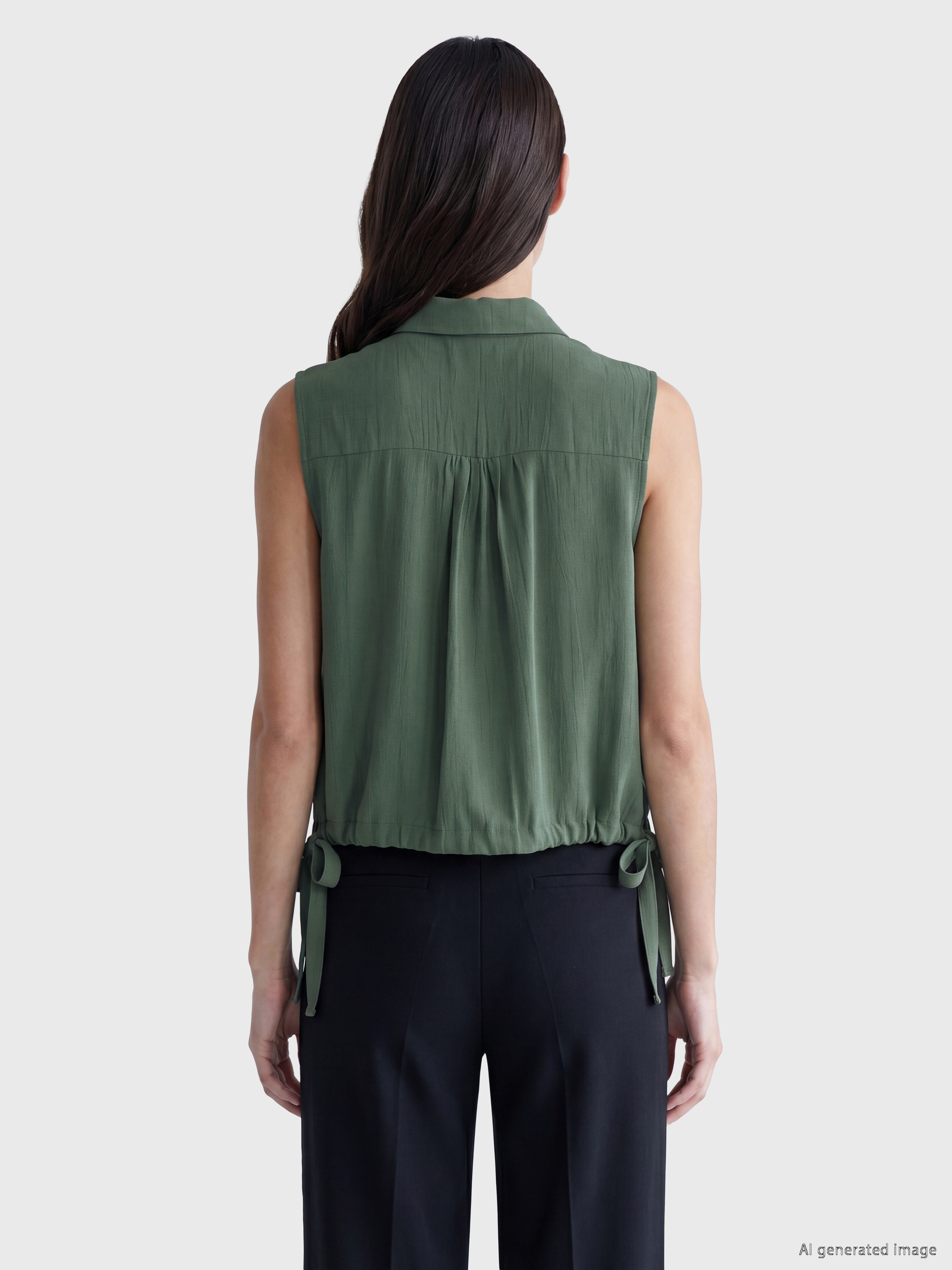 LCW EVERYDAY Oversize Kadın Gömlek görsel 4