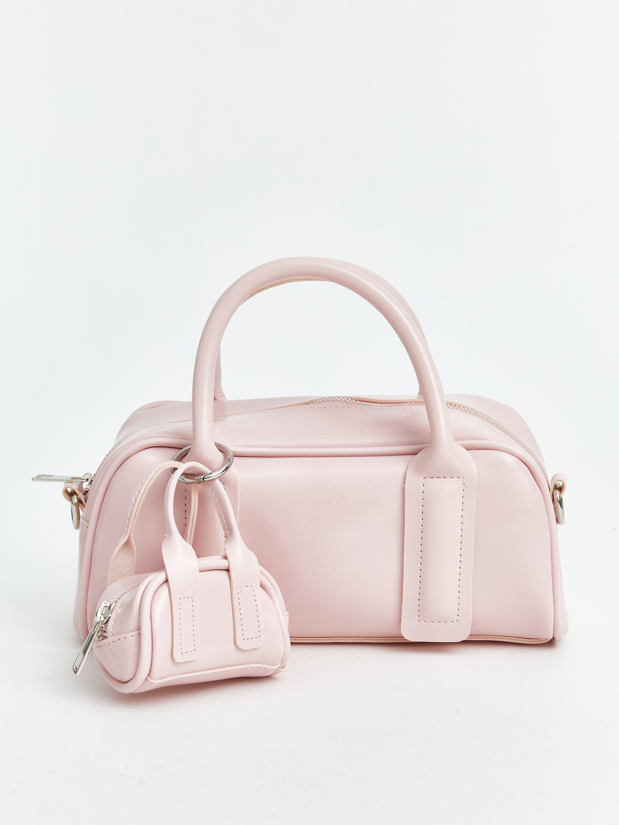 LCW ACCESSORIES Deri Görünümlü Kadın Omuz Çantası görsel 2