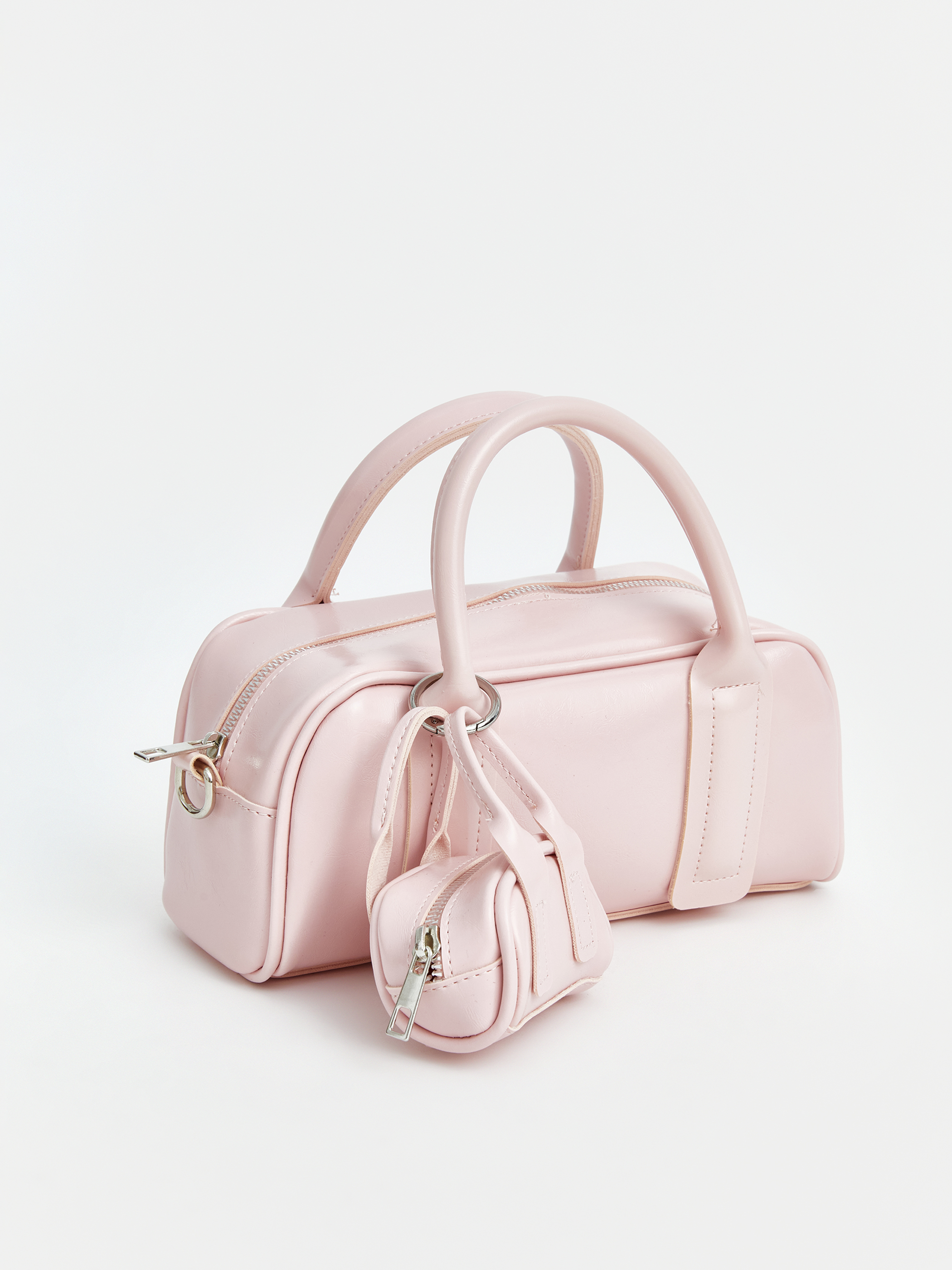 LCW ACCESSORIES Deri Görünümlü Kadın Omuz Çantası görsel 4