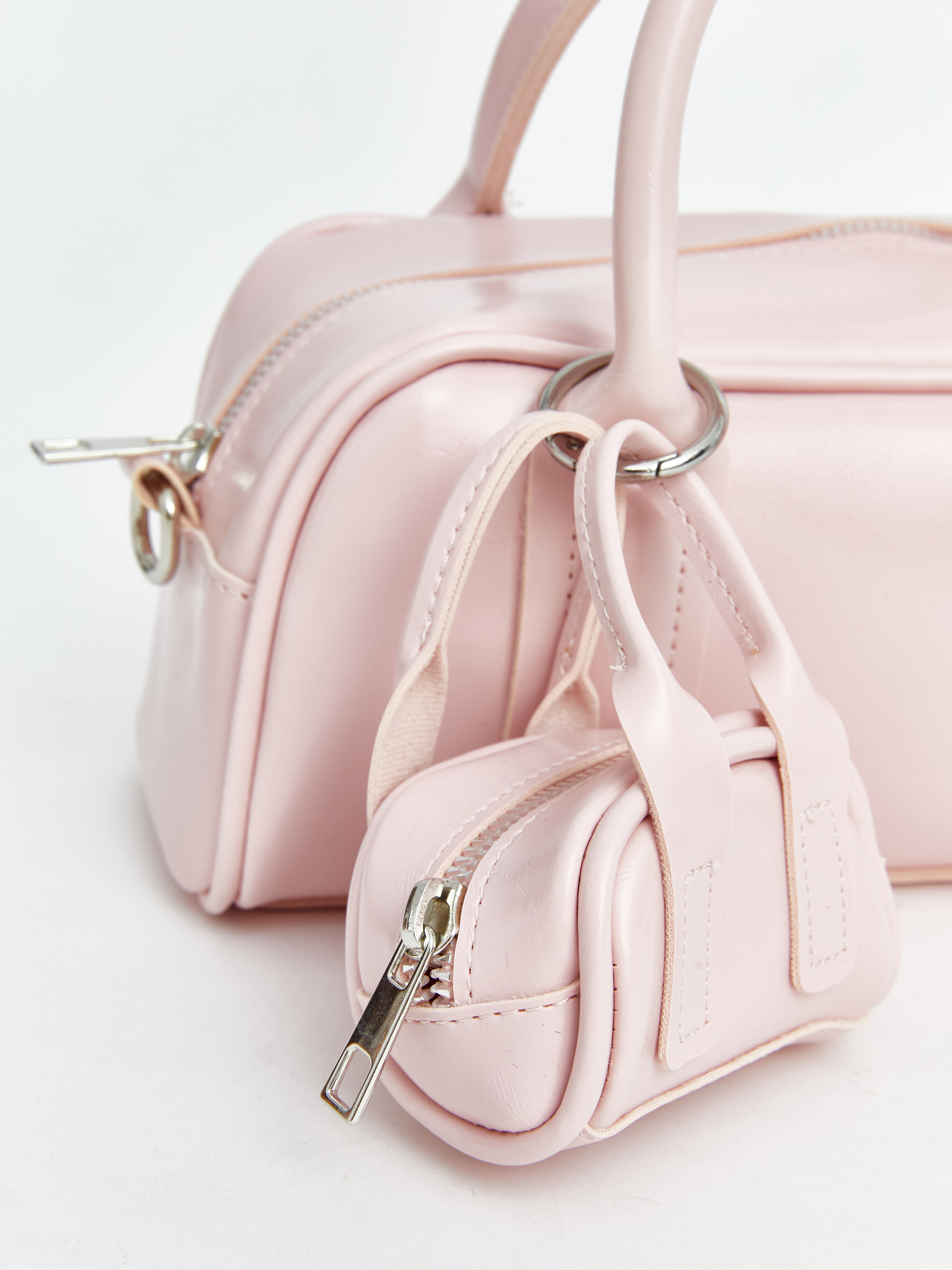 LCW ACCESSORIES Deri Görünümlü Kadın Omuz Çantası görsel 5