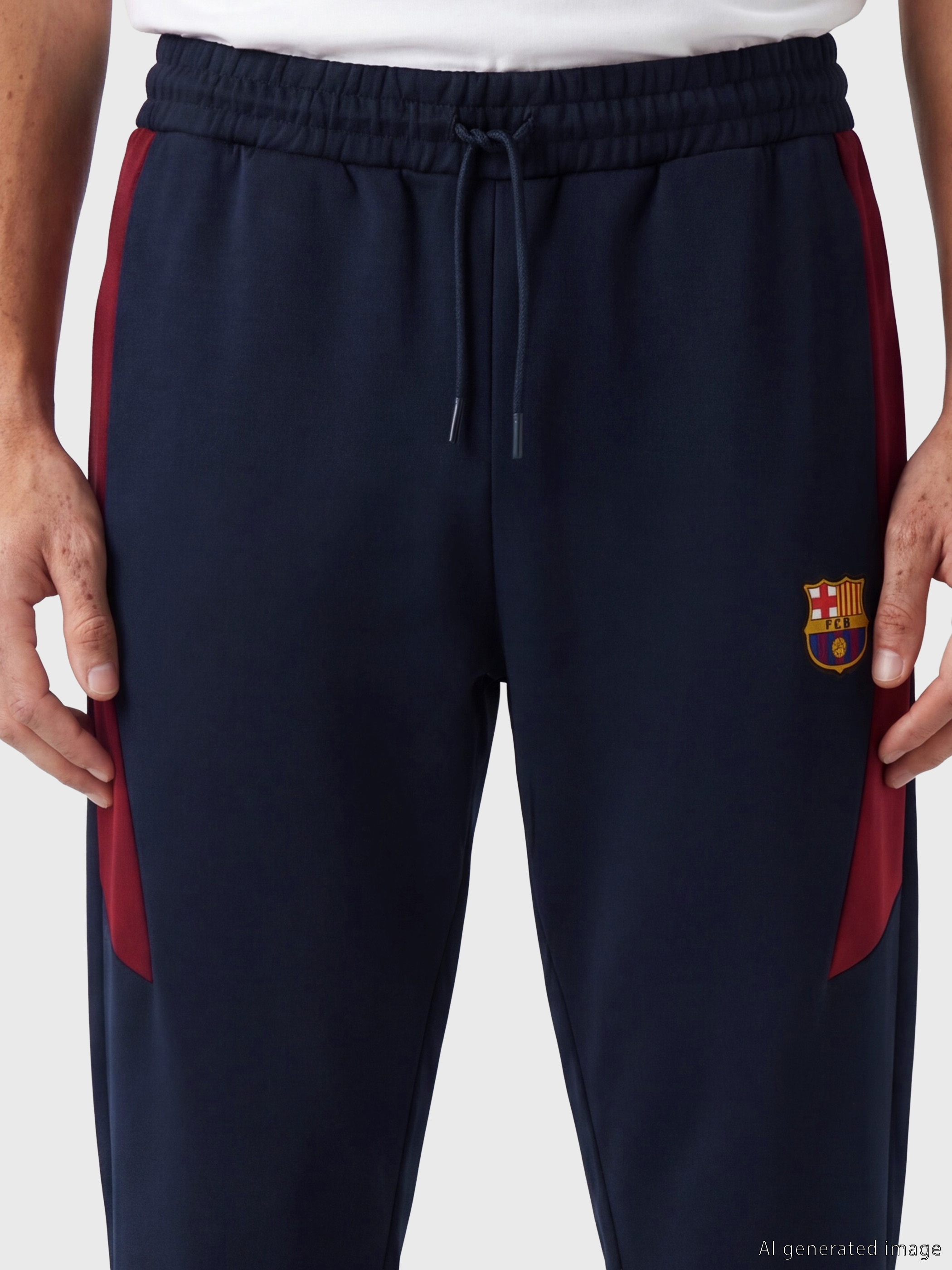 XSIDE ACTIVE Regular Fit Barcelona Nakışlı Erkek Eşofman Altı görsel 3