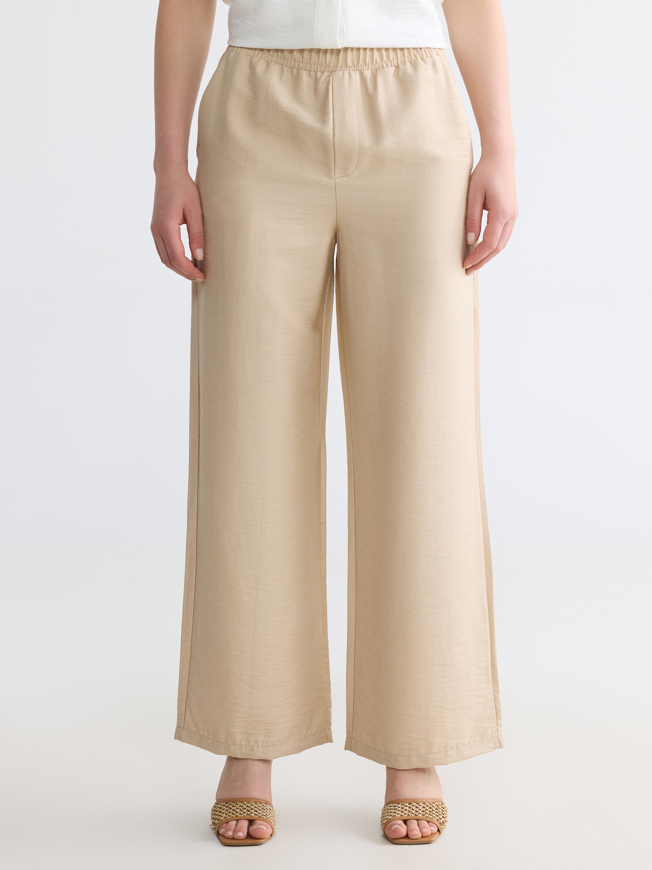 LCW Comfort Beli Lastikli Kadın Pantolon görsel 2