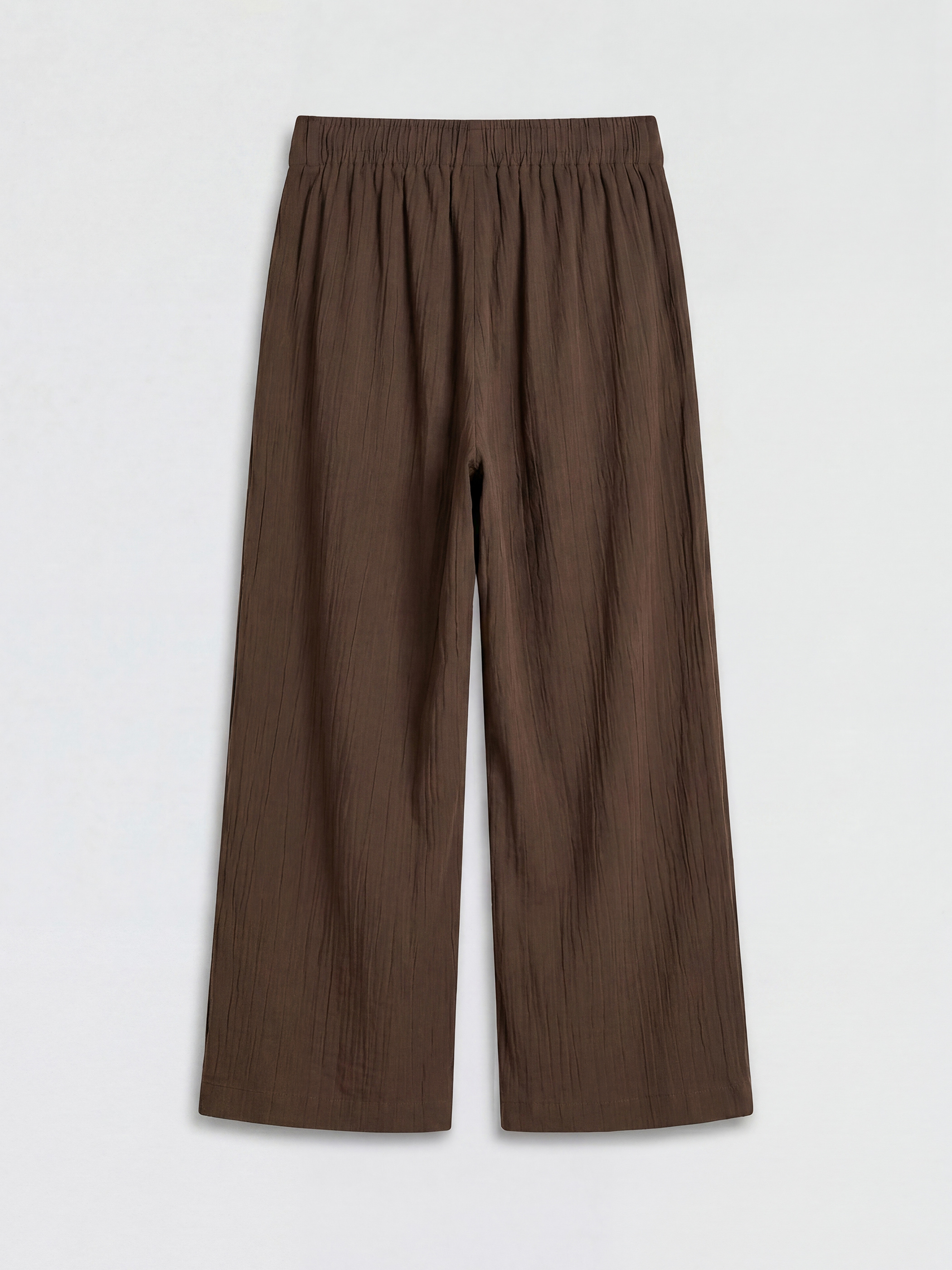 LCW Comfort Beli Lastikli Kadın Pileli Pantolon görsel 6