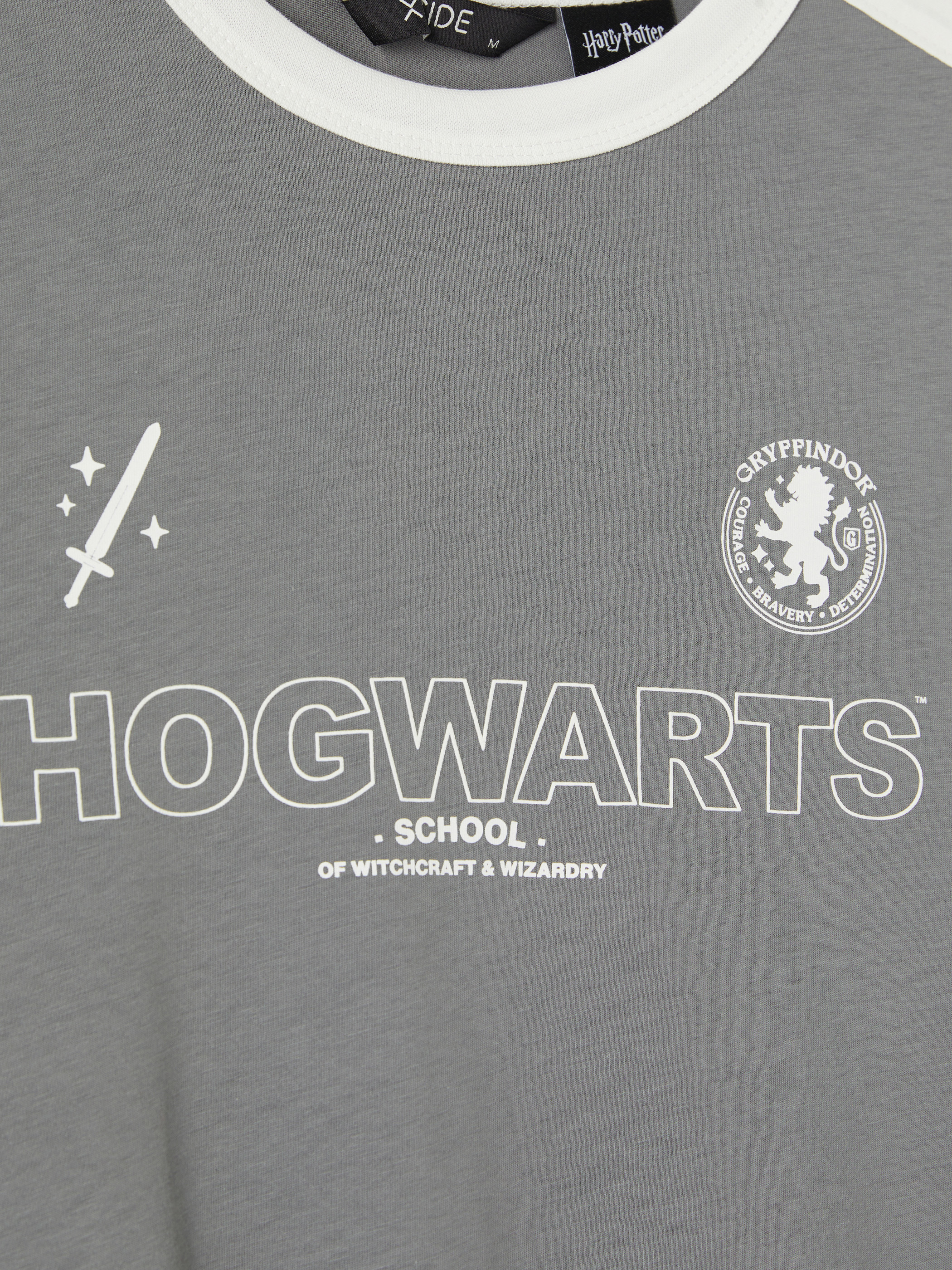 XSIDE Bisiklet Yaka Harry Potter Baskılı Erkek Tişört görsel 7