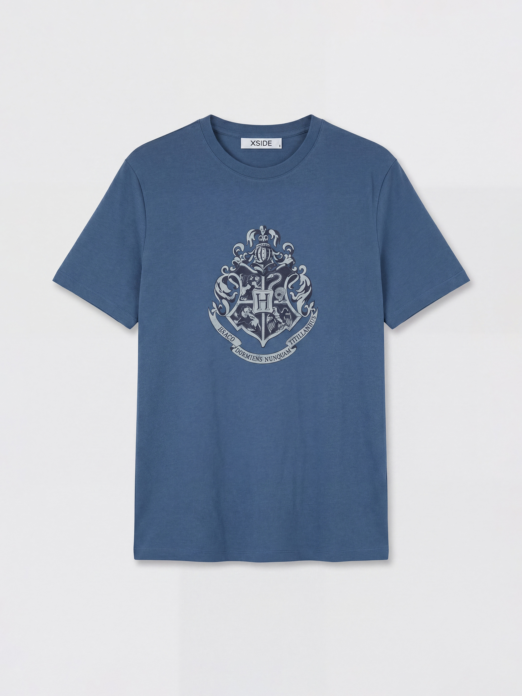 XSIDE Bisiklet Yaka Harry Potter Baskılı Erkek Tişört görsel 5