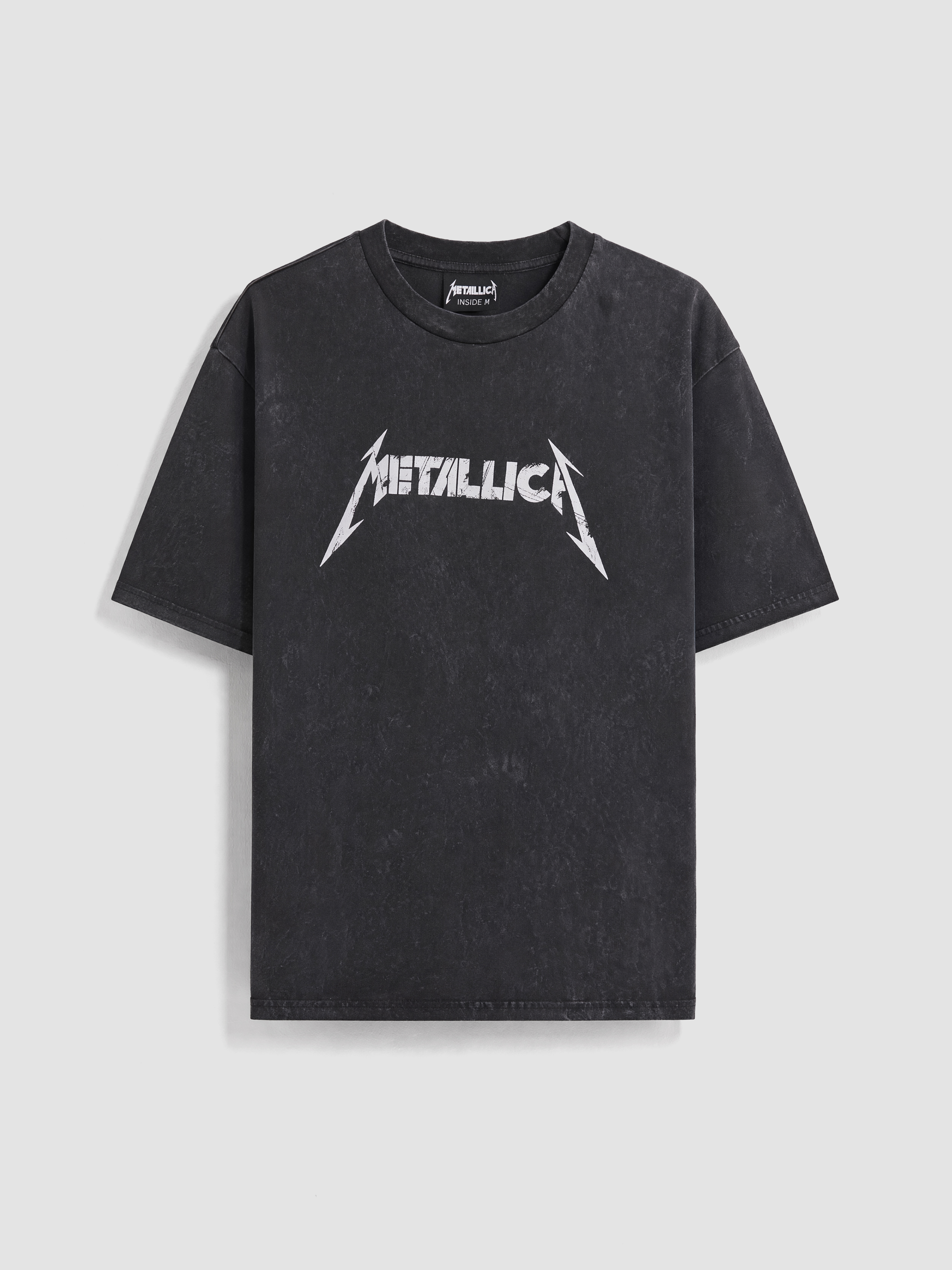 XSIDE Loose Fit Metallica Baskılı Erkek Tişört görsel 5