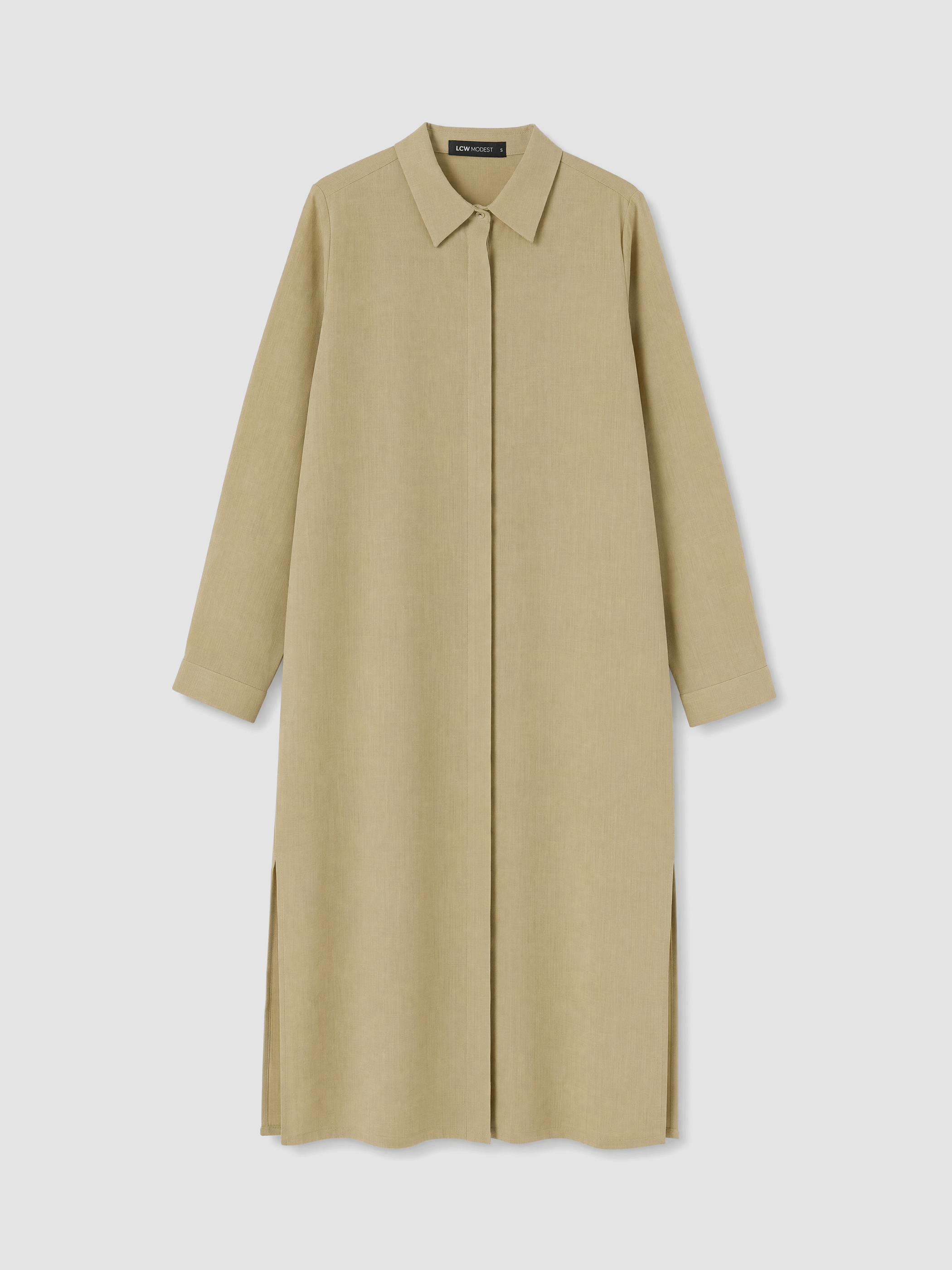 LCW Modest Kadın Gömlek Tunik görsel 5