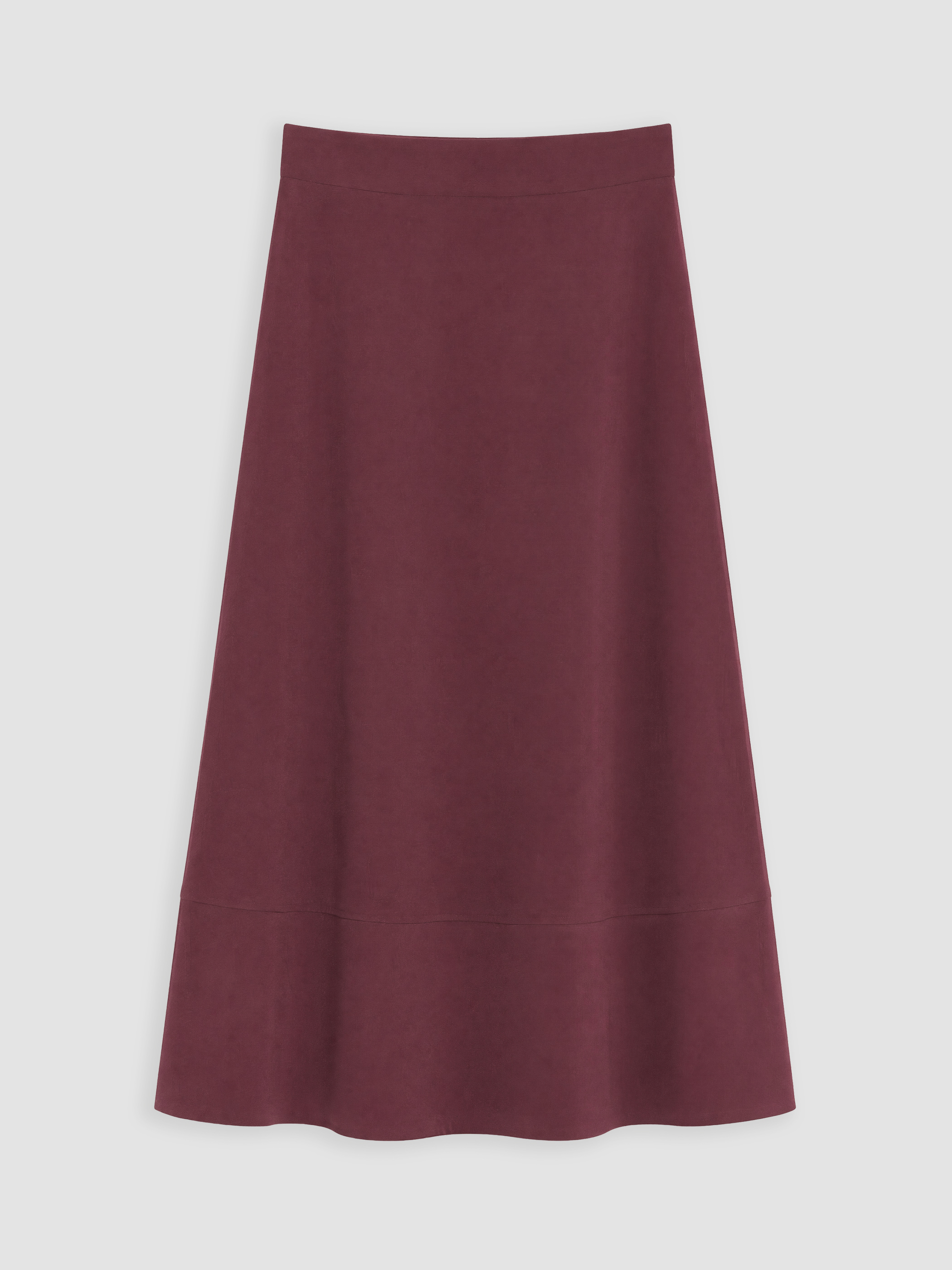 LCW Modest Beli Lastikli Modal Karışımlı Kloş Etek görsel 5