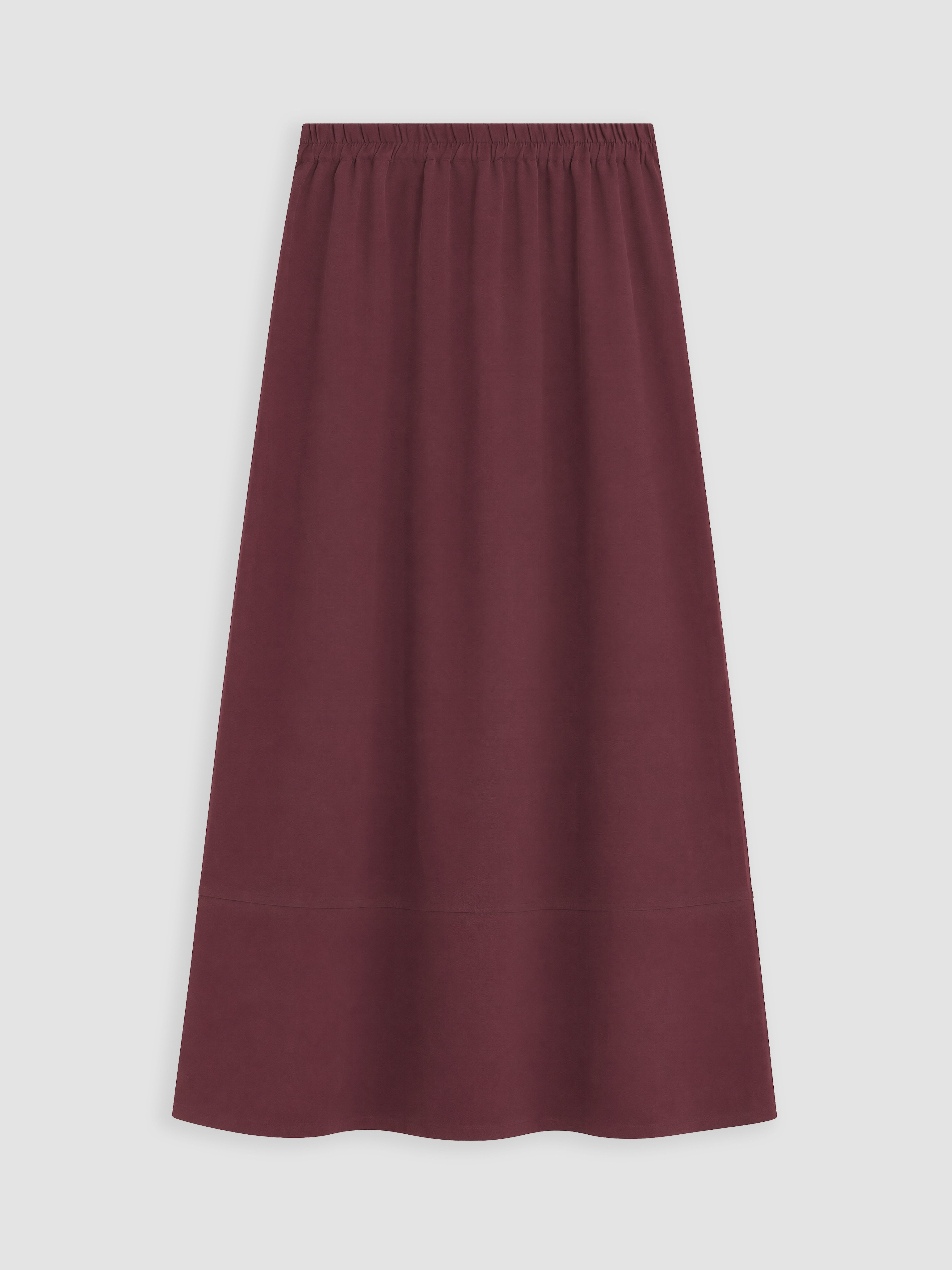 LCW Modest Beli Lastikli Modal Karışımlı Kloş Etek görsel 7