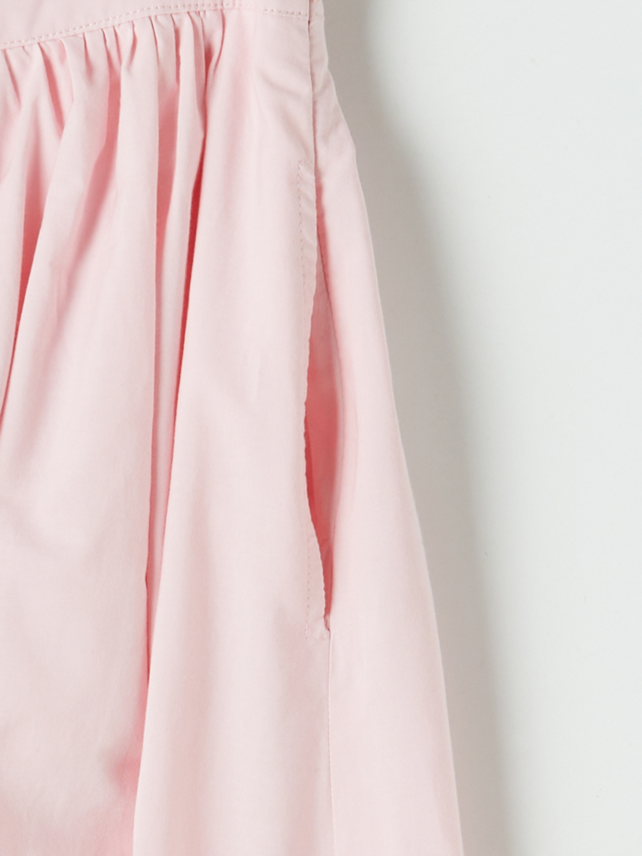 LCW Modest Beli Fermuarlı Brode Detaylı Kloş Etek görsel 8