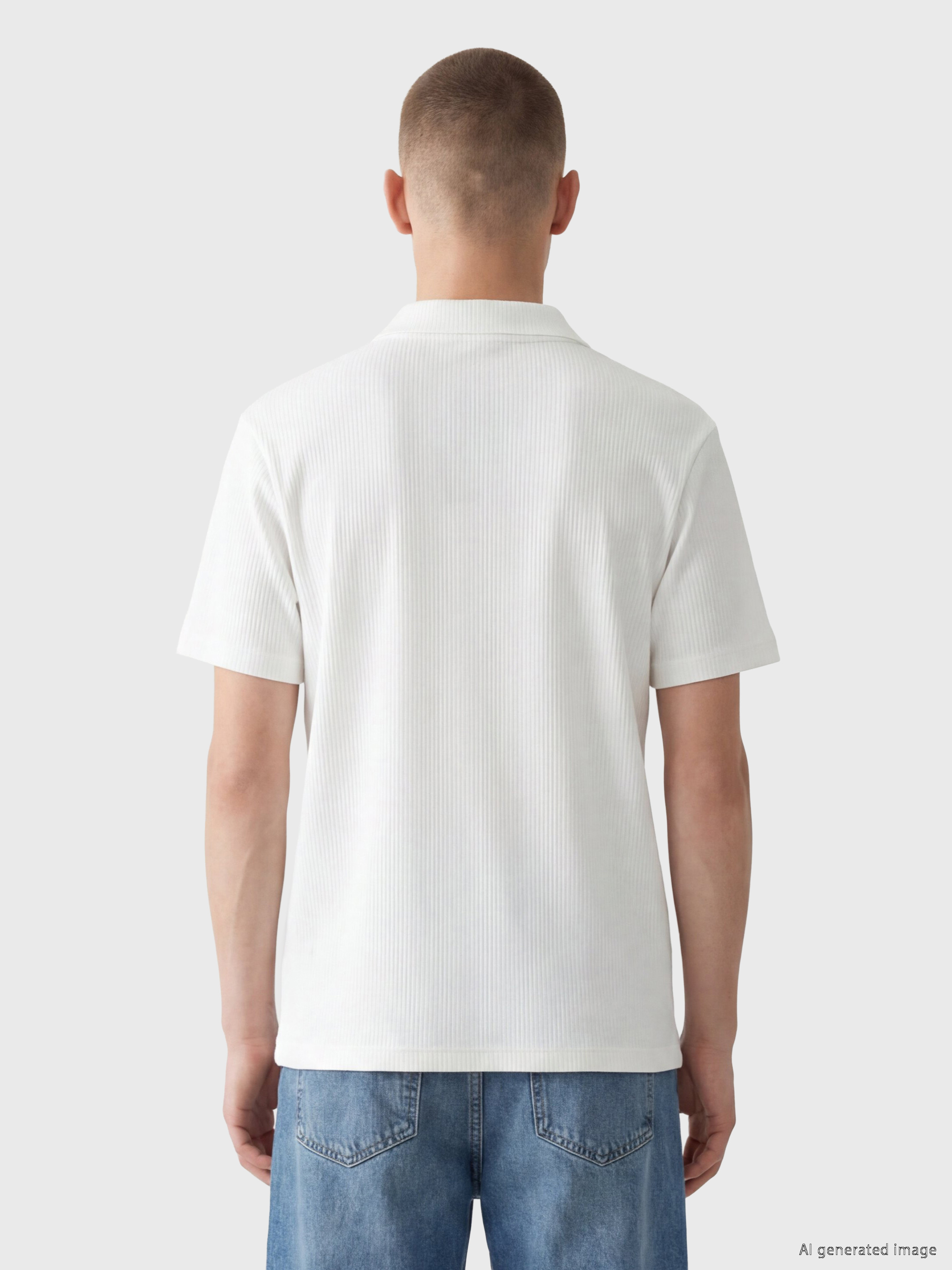 XSIDE Polo Yaka Erkek Triko Tişört görsel 4
