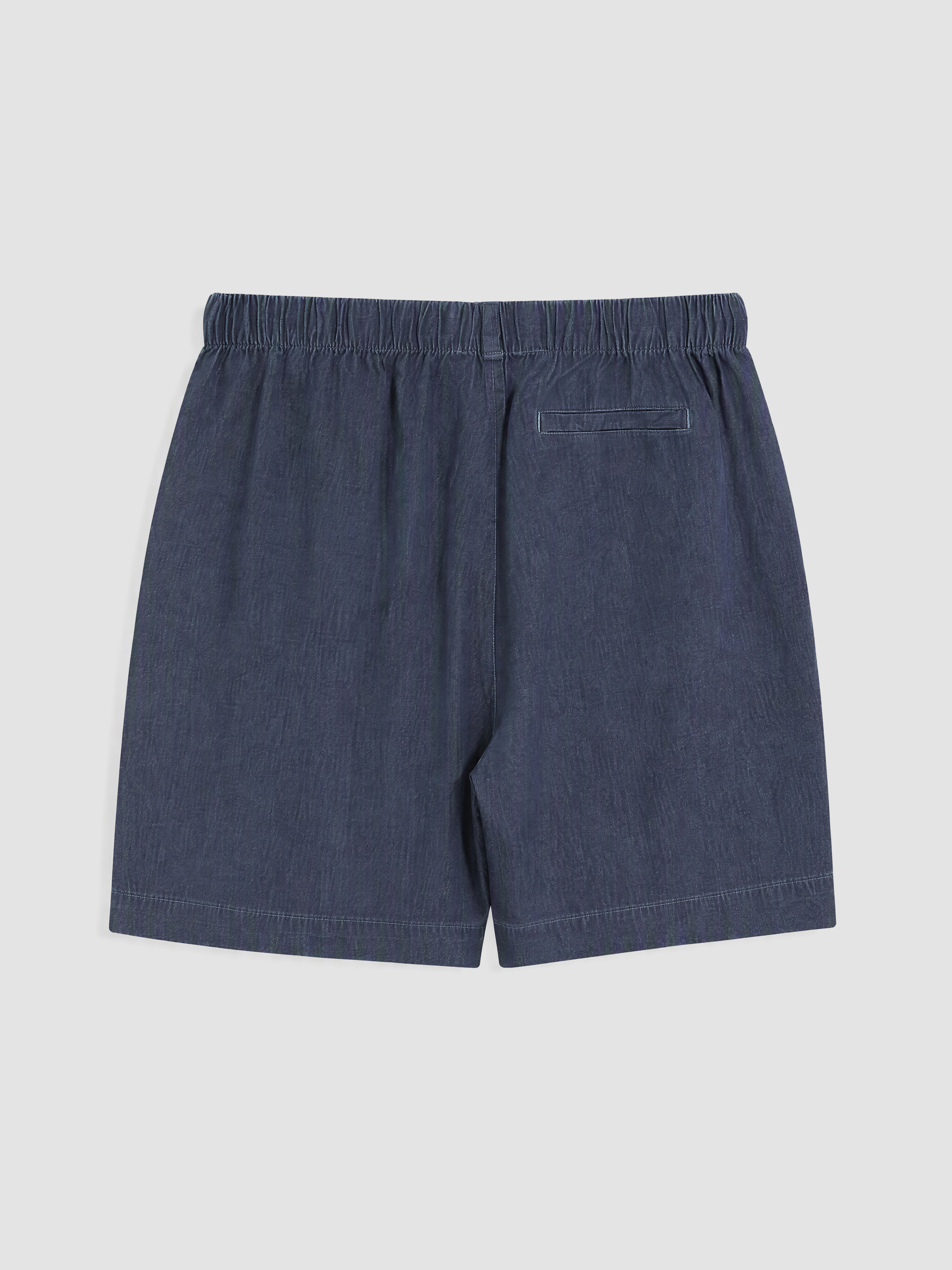 LCW Comfort Beli Lastikli Kadın Jean Şort görsel 7