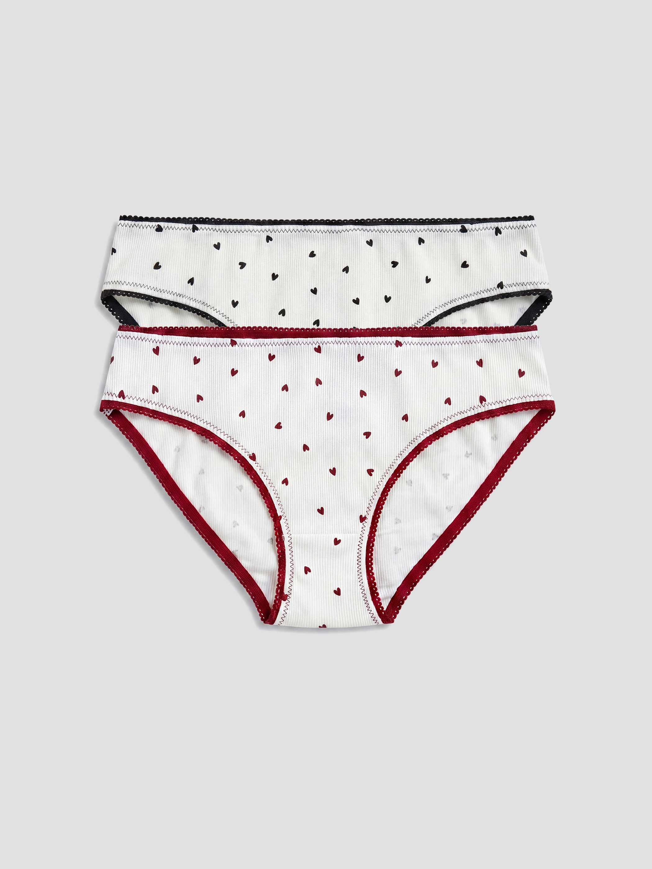 LCW DREAM Kalp Desenli Bikini Külot 2'li