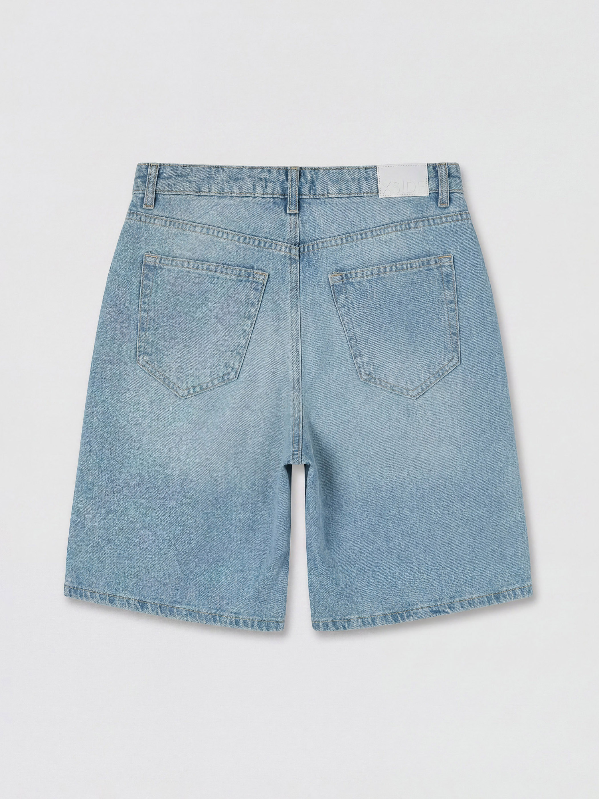 XSIDE Bermuda Fit Kadın Jean Şort görsel 6