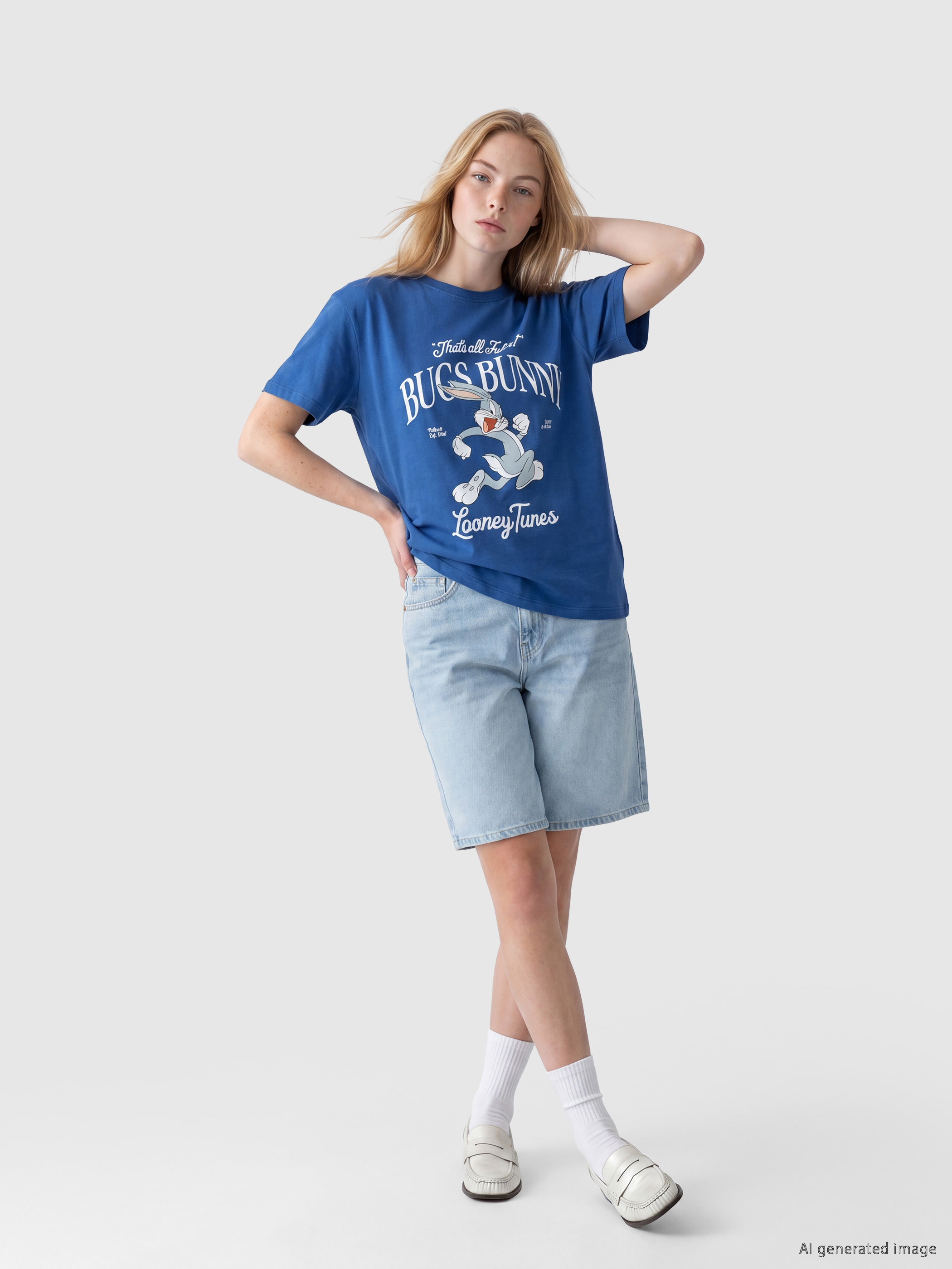 XSIDE Bermuda Fit Kadın Jean Şort