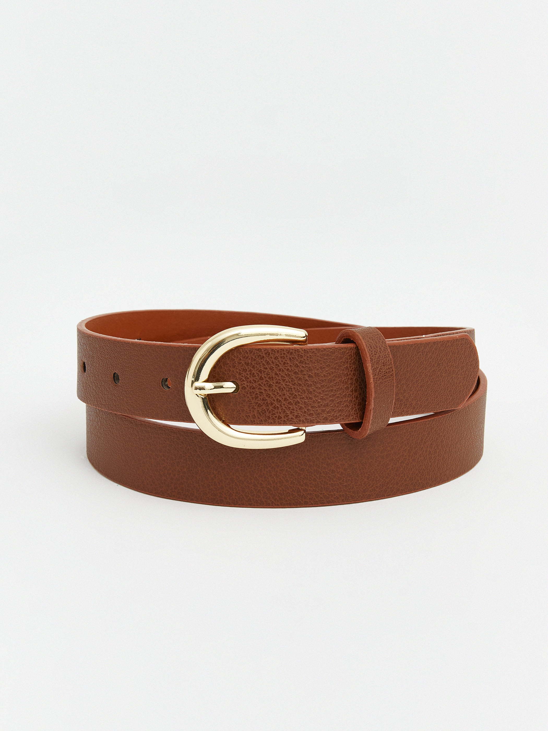 LCW ACCESSORIES Kadın Metal Tokalı Suni Deri Kemer