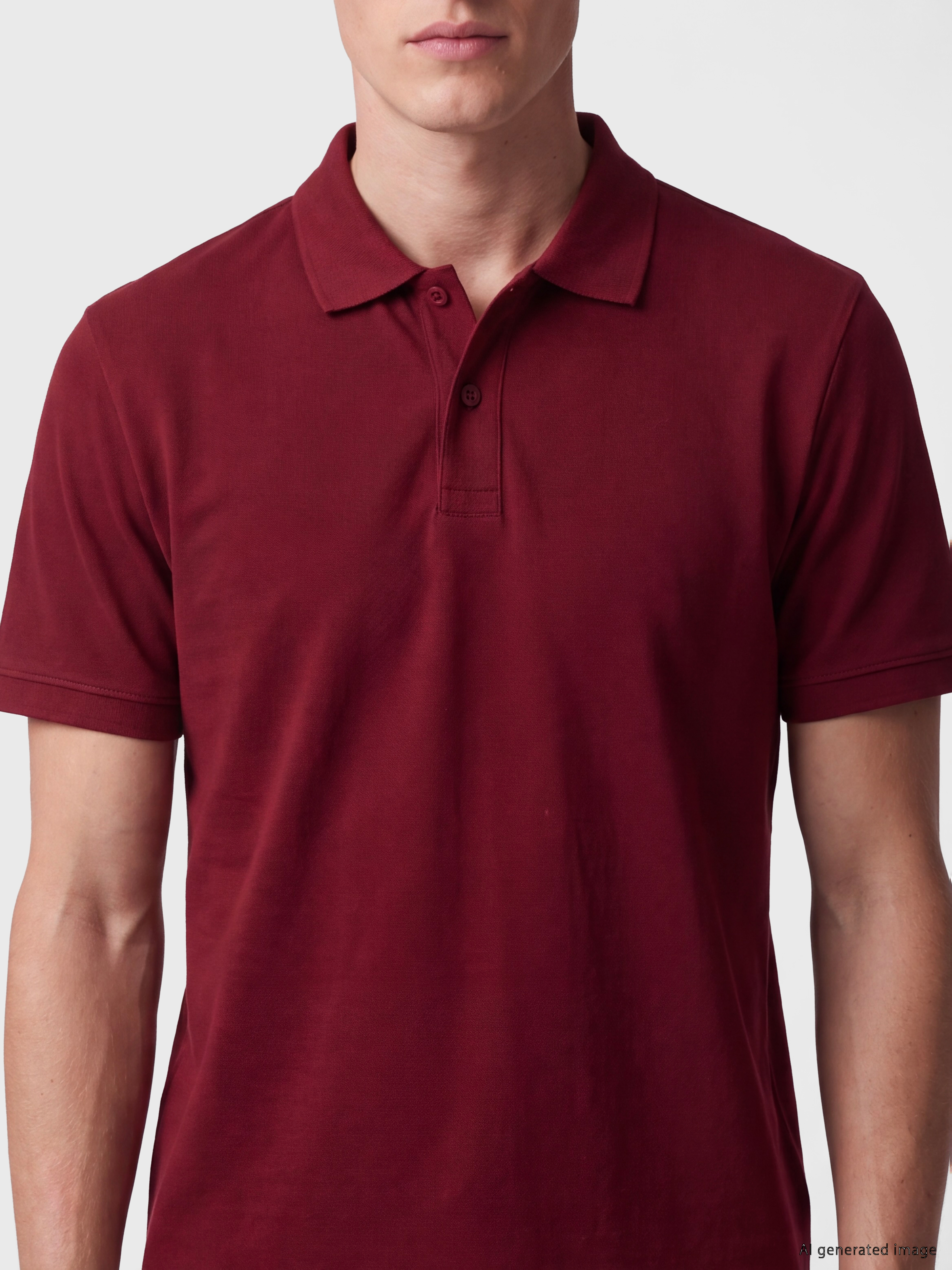 SOUTHBLUE Polo Yaka Pike Erkek Tişört görsel 3