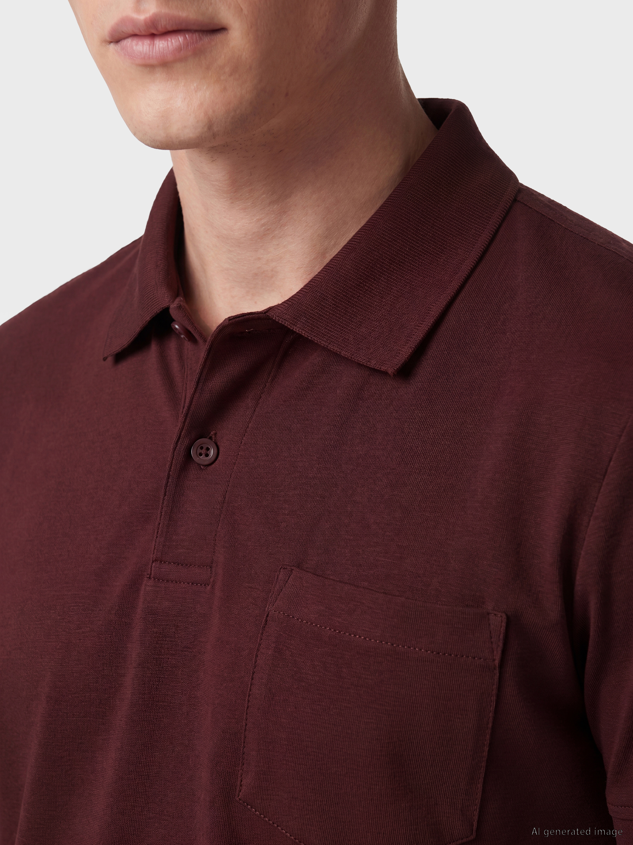 SOUTHBLUE Polo Yaka Erkek Tişört görsel 3