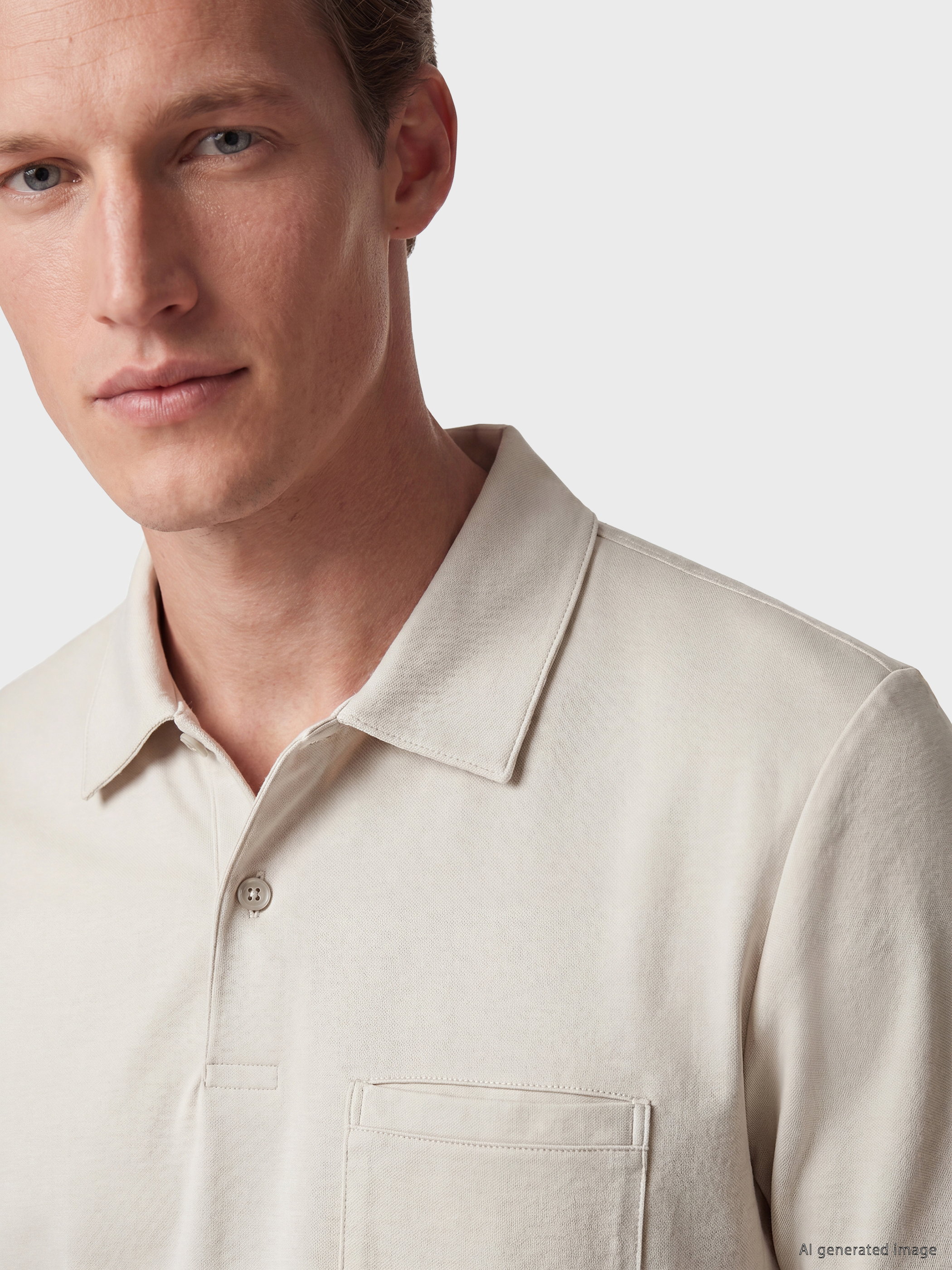 SOUTHBLUE Polo Yaka Erkek Tişört görsel 3
