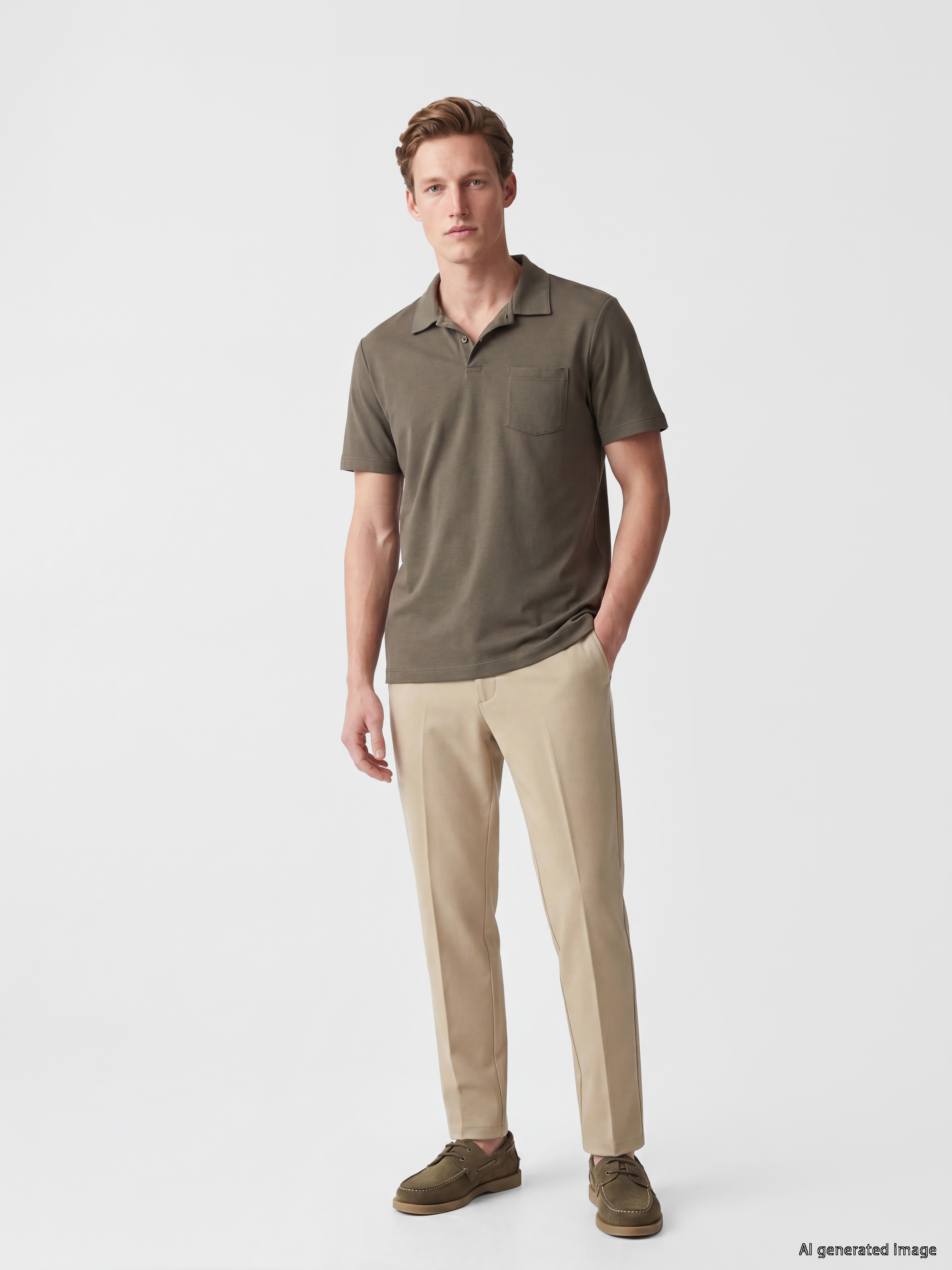 SOUTHBLUE Polo Yaka Erkek Tişört görsel 2