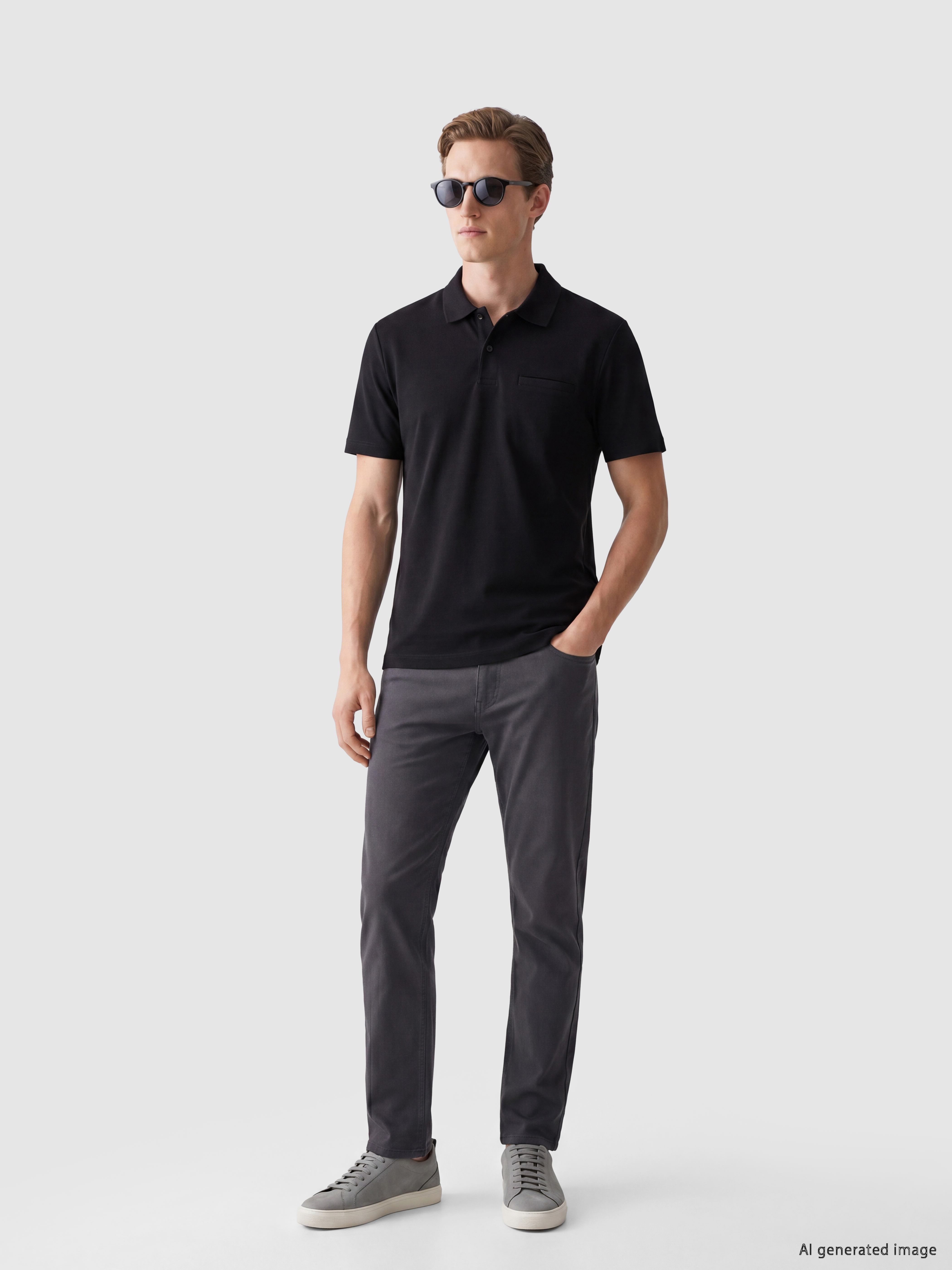 SOUTHBLUE Polo Yaka Erkek Tişört görsel 2