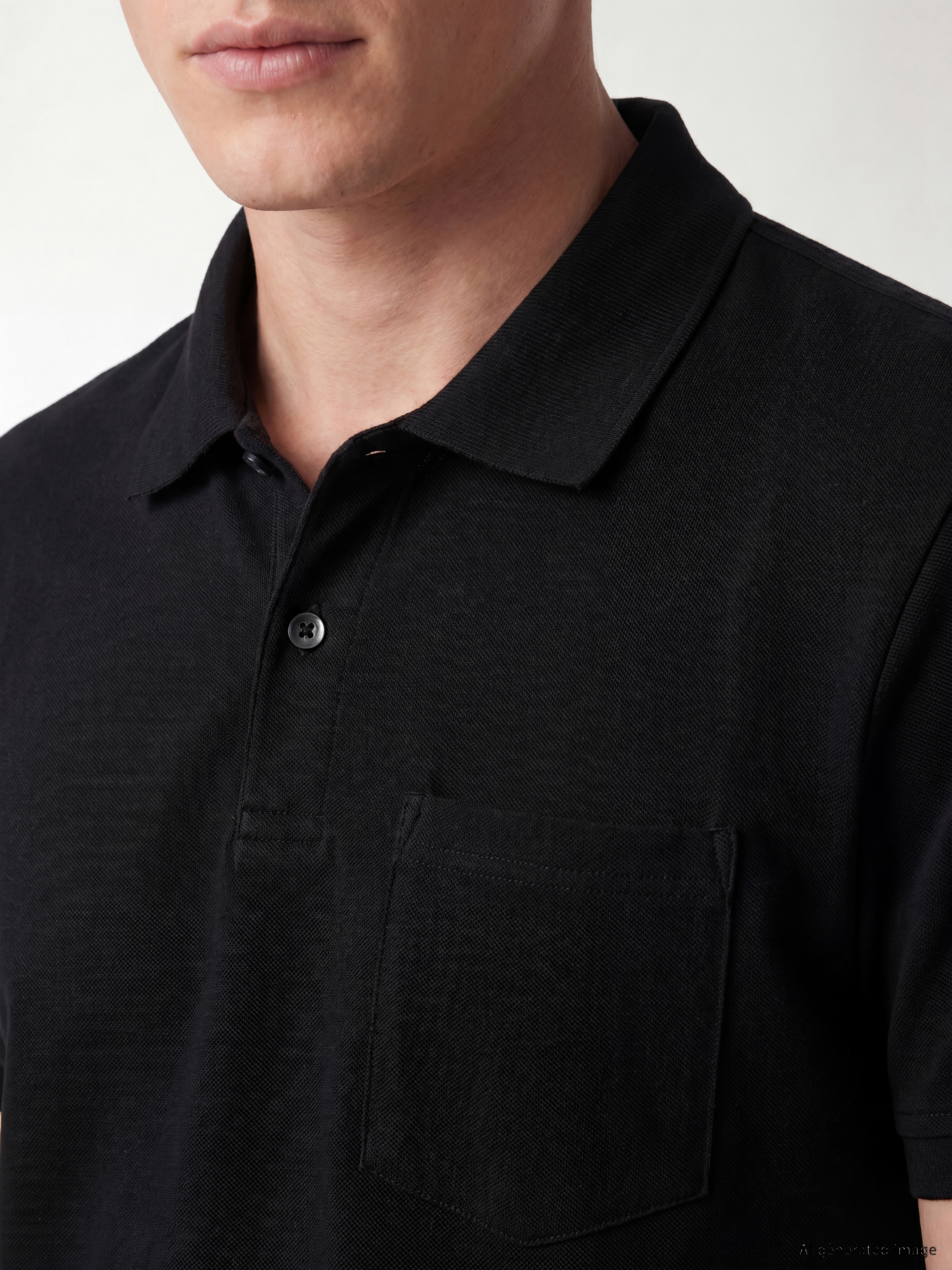SOUTHBLUE Polo Yaka Erkek Tişört görsel 3
