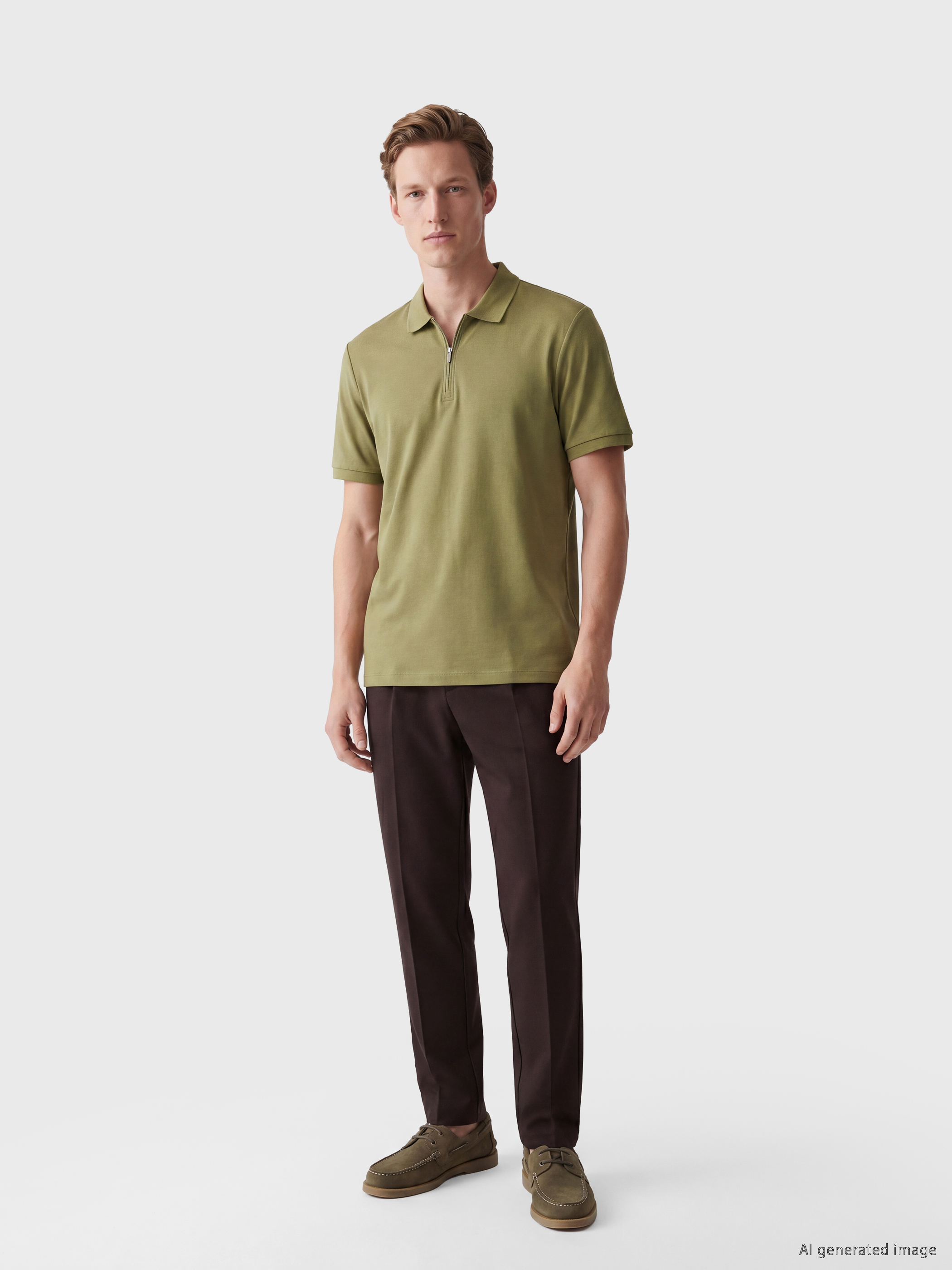 SOUTHBLUE Polo Yaka Erkek Tişört görsel 2