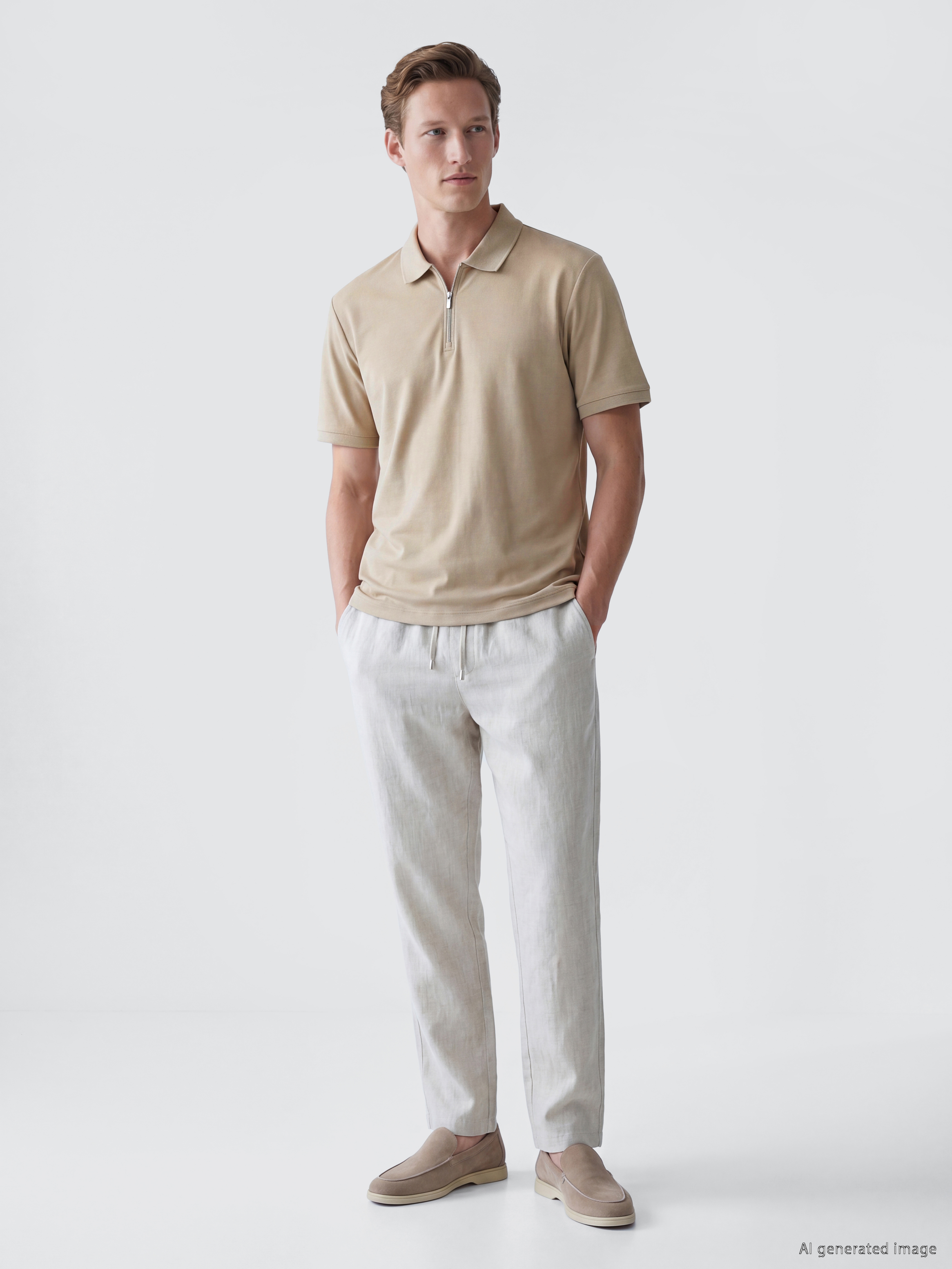 SOUTHBLUE Polo Yaka Erkek Tişört görsel 2