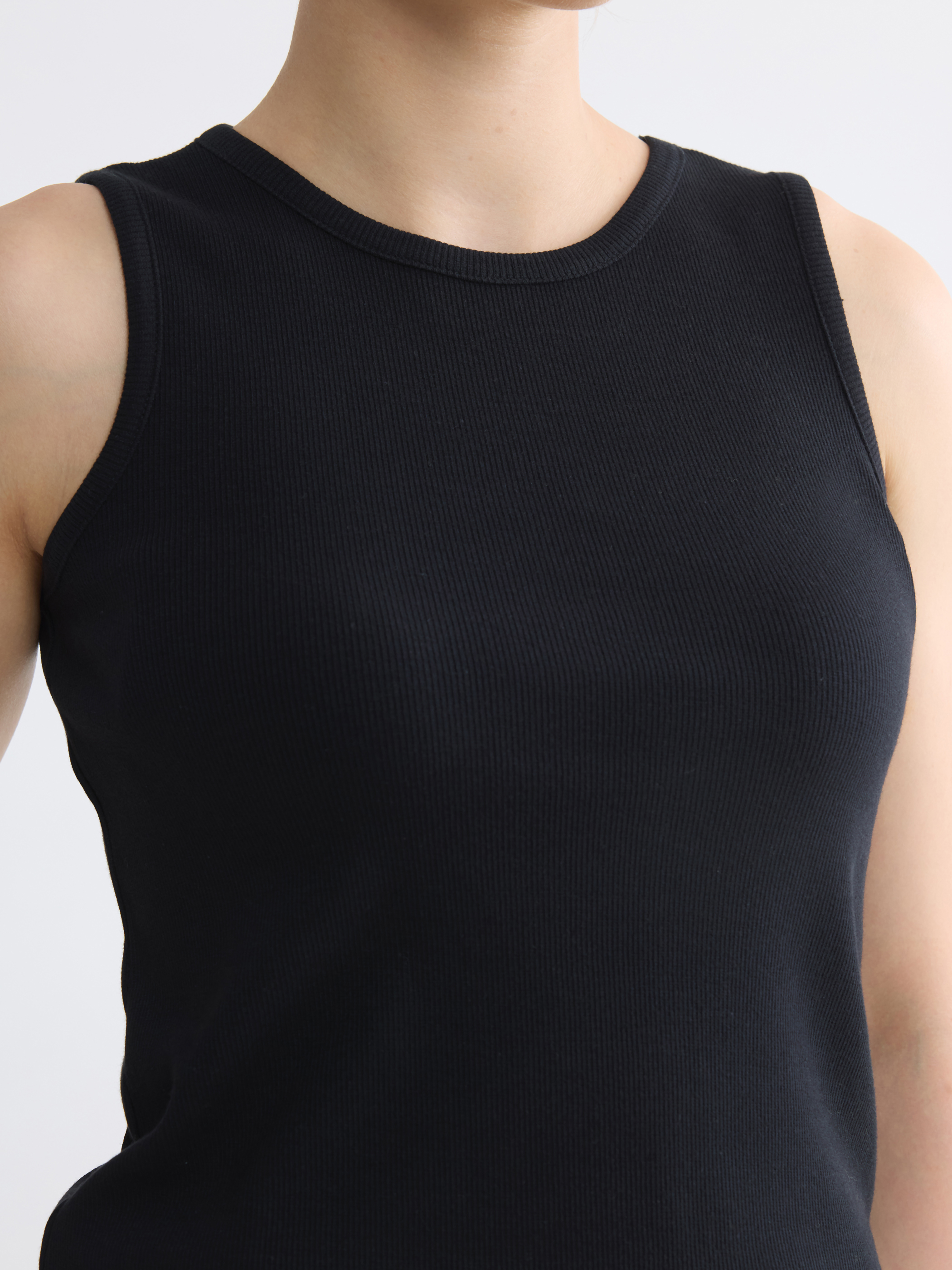 LCW Comfort Bisiklet Yaka Kadın Atlet görsel 3