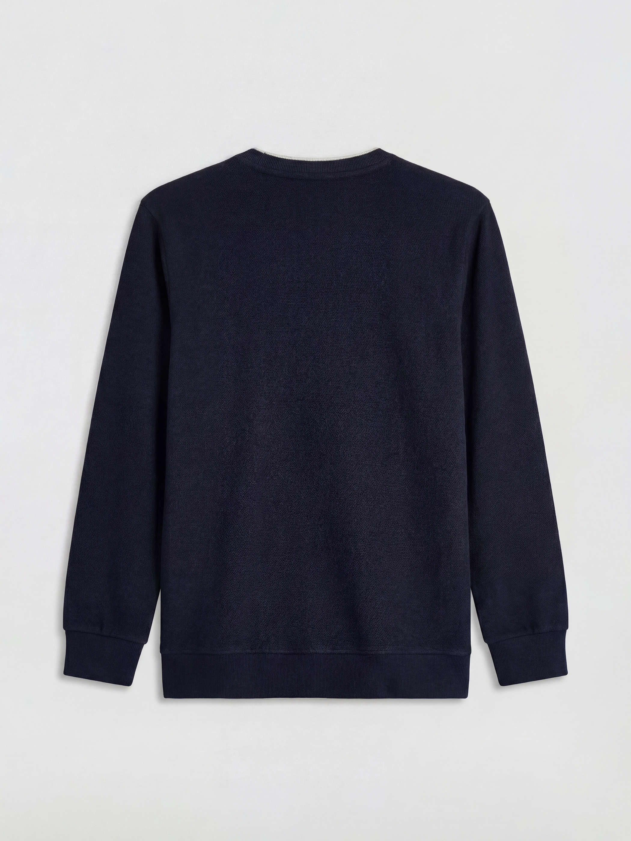LCWAIKIKI Classic Bisiklet Yaka Şerit Detaylı Erkek Sweatshirt görsel 6