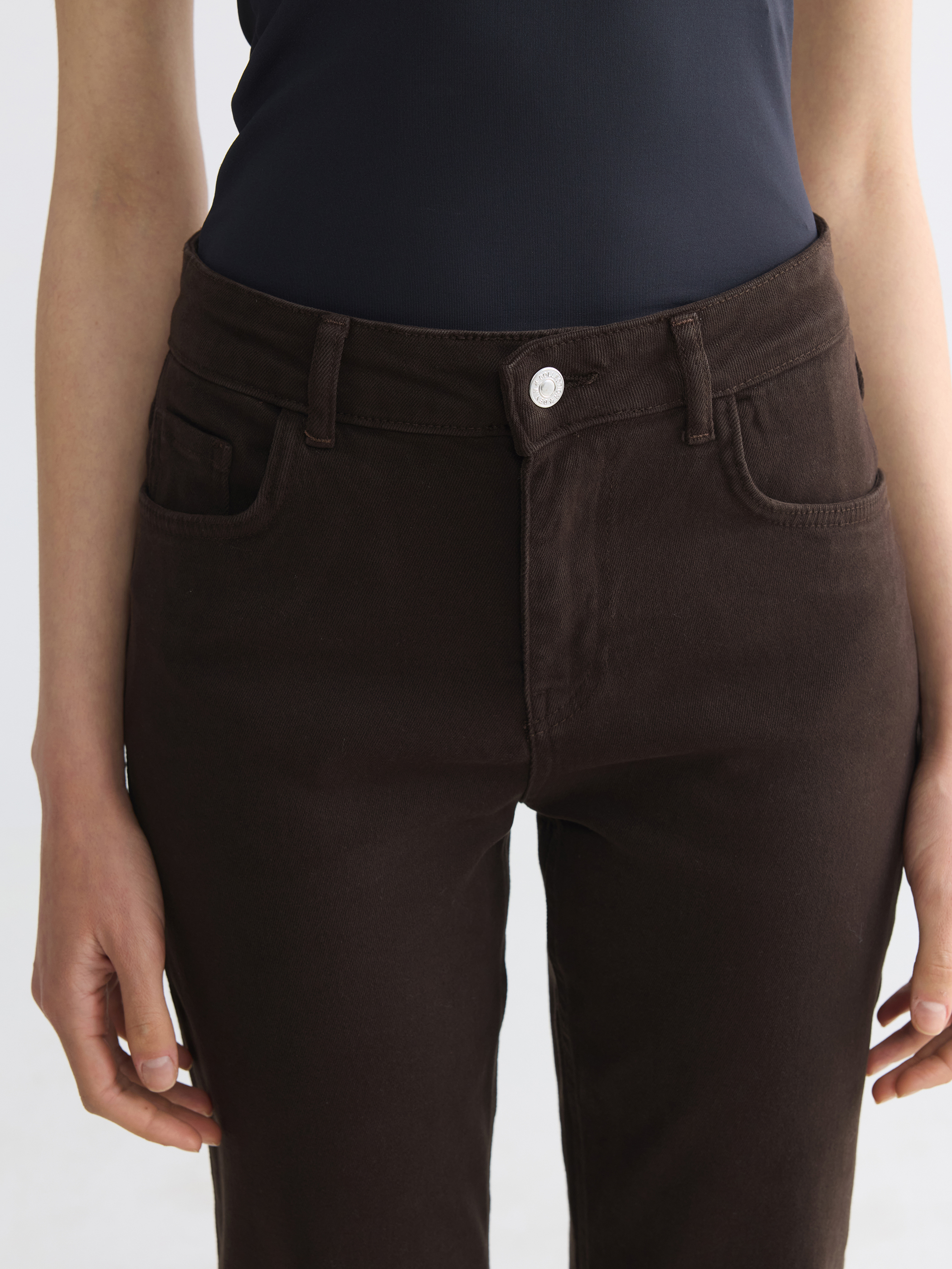 LCWAIKIKI Classic Straight Fit Kadın Jean Pantolon görsel 3