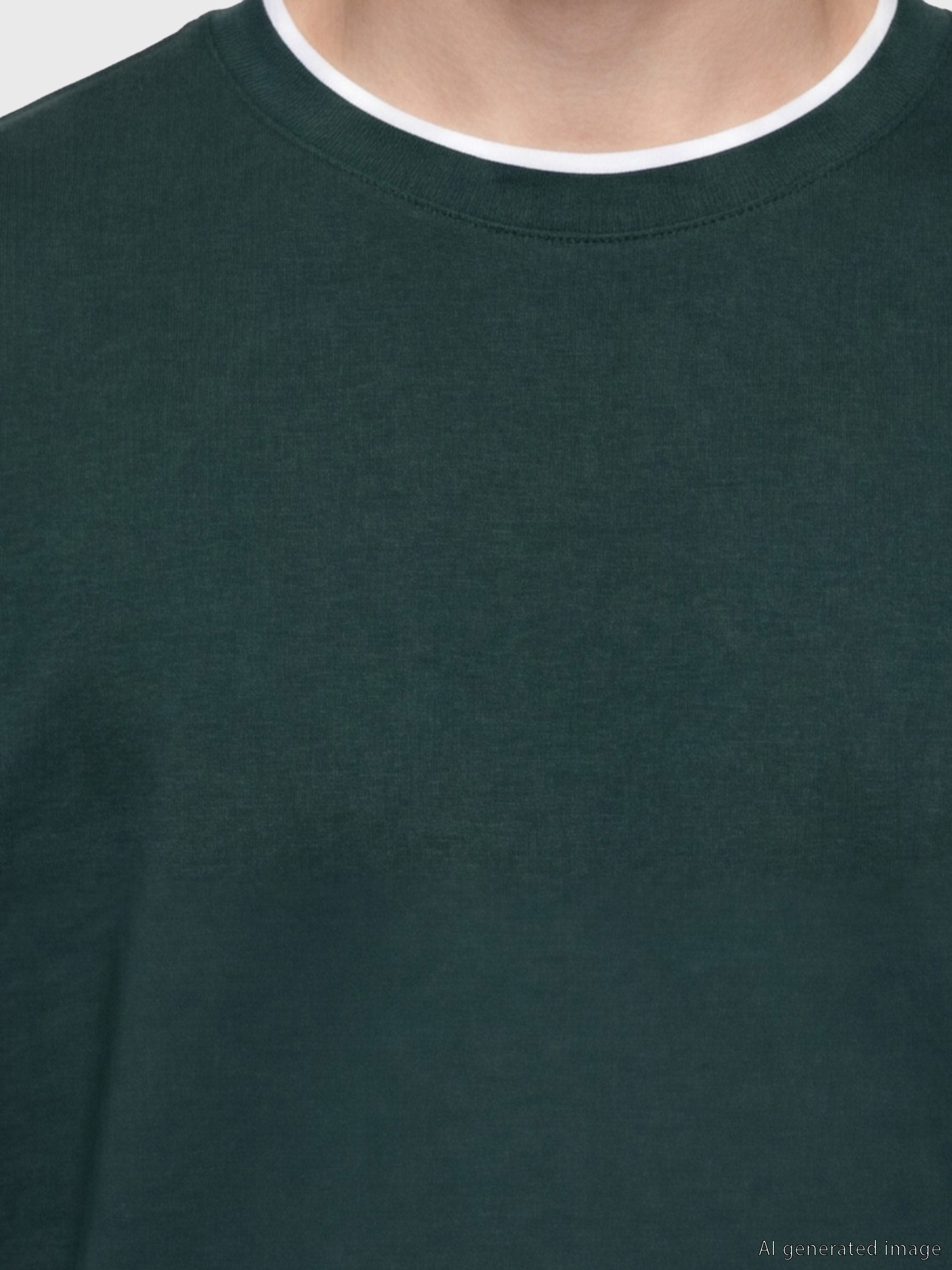 XSIDE Bisiklet Yaka Katman Görünümlü Erkek Sweatshirt görsel 3