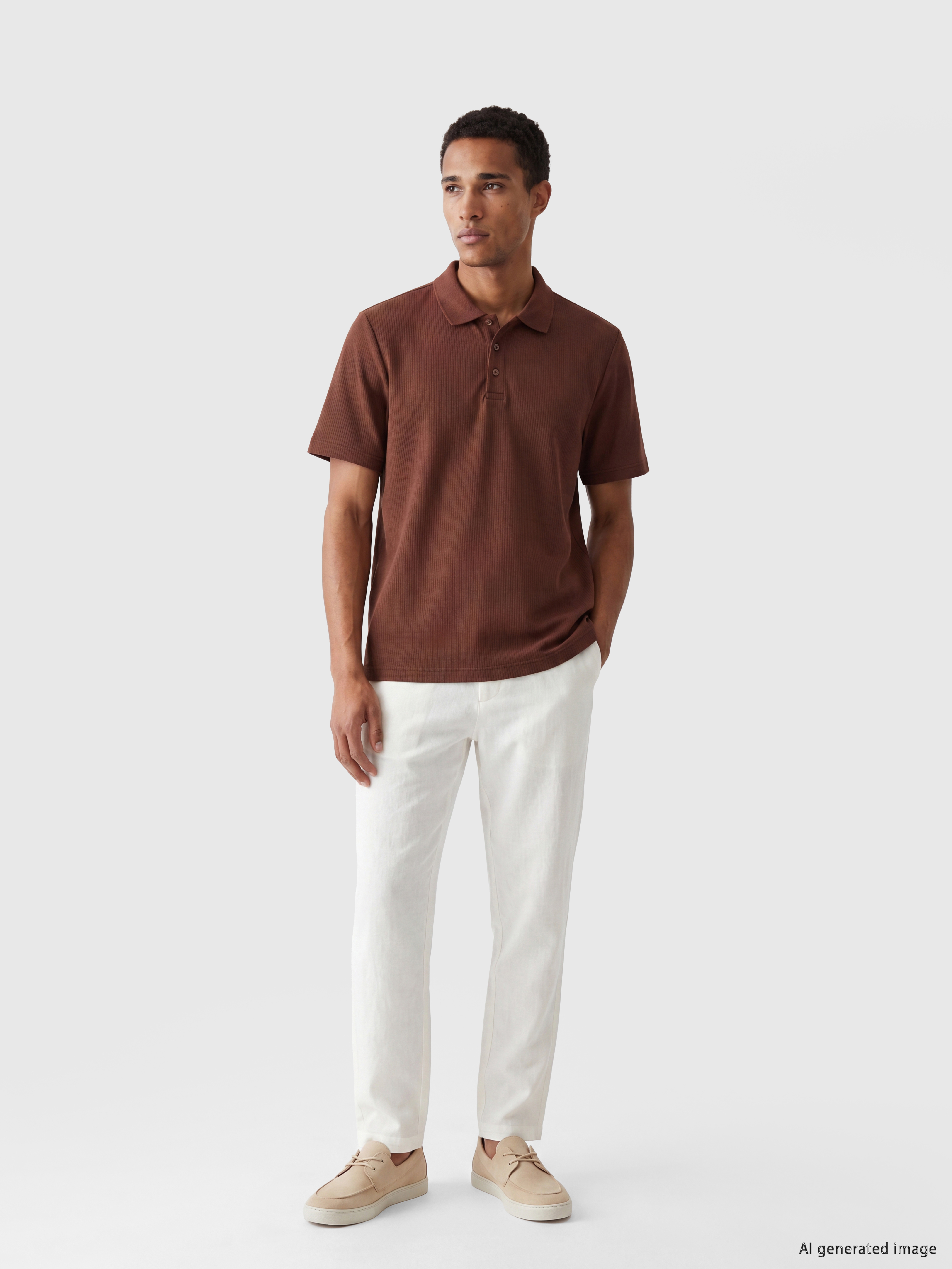 LCW Vision Regular Fit Keten Karışımlı Erkek Pantolon görsel 2