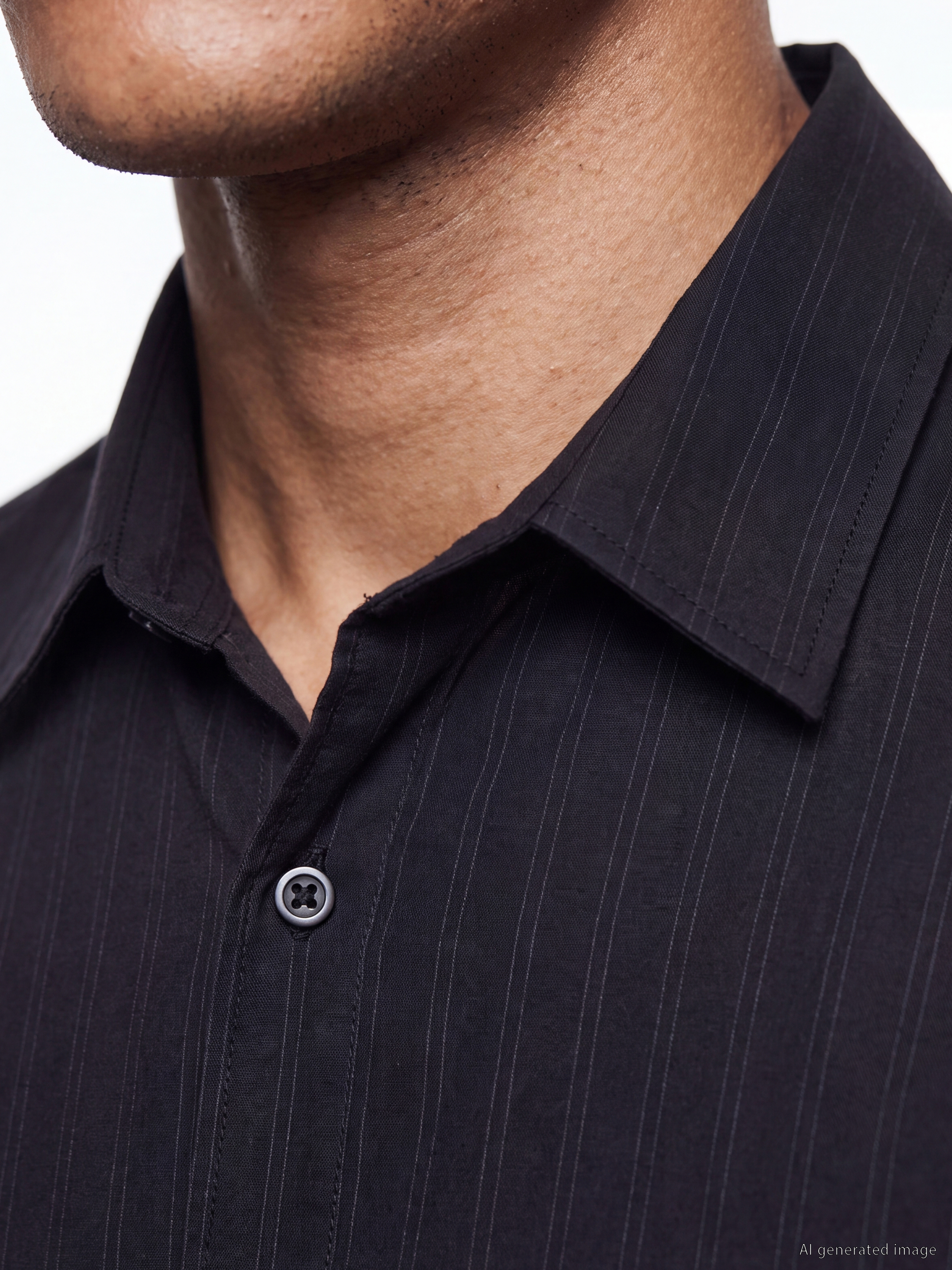 LCW Vision Regular Fit Çizgili Erkek Gömlek görsel 3