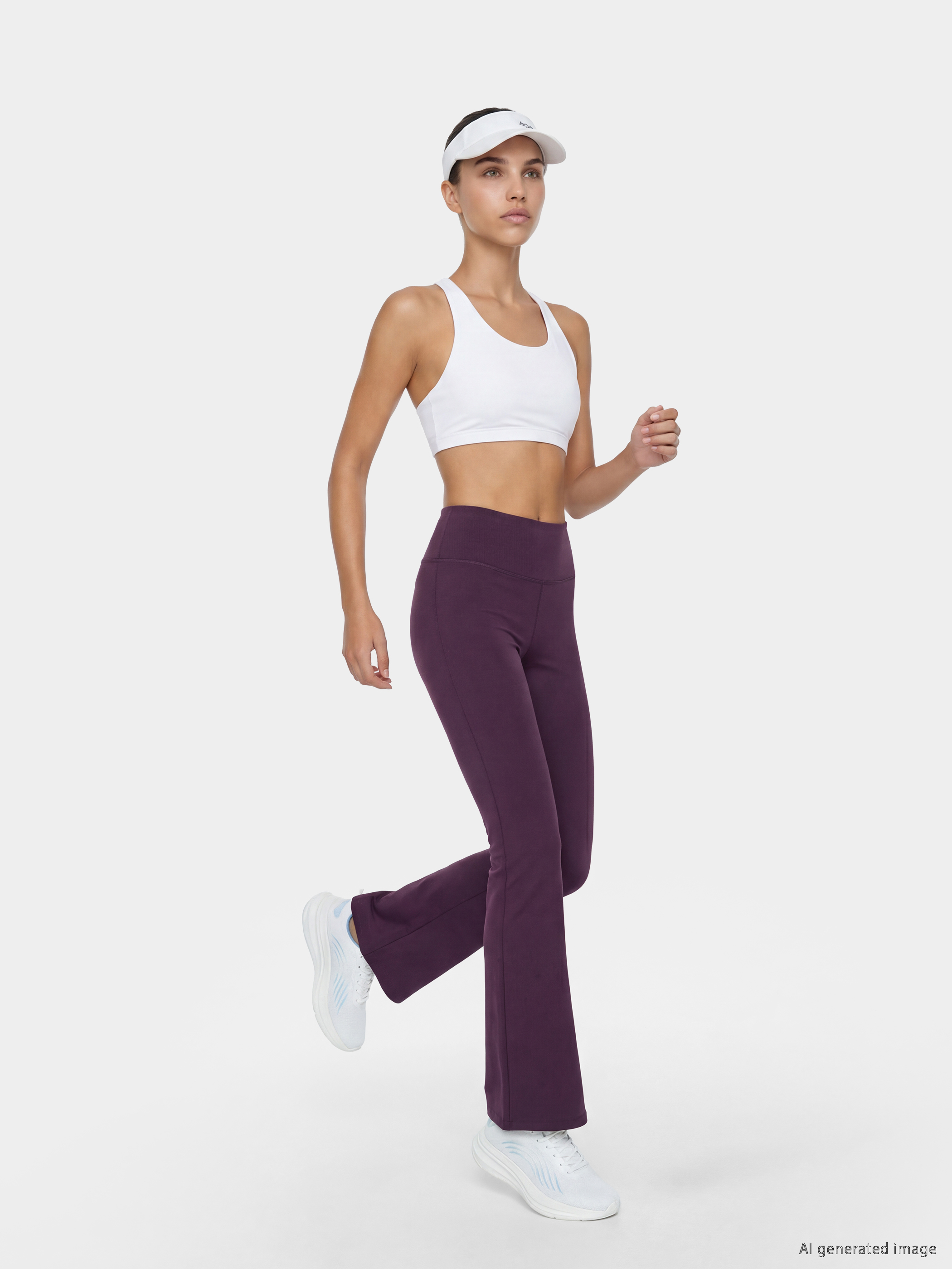 KOOR SPORT Balensiz Dolgusuz Düz Sporcu Sütyeni görsel 2