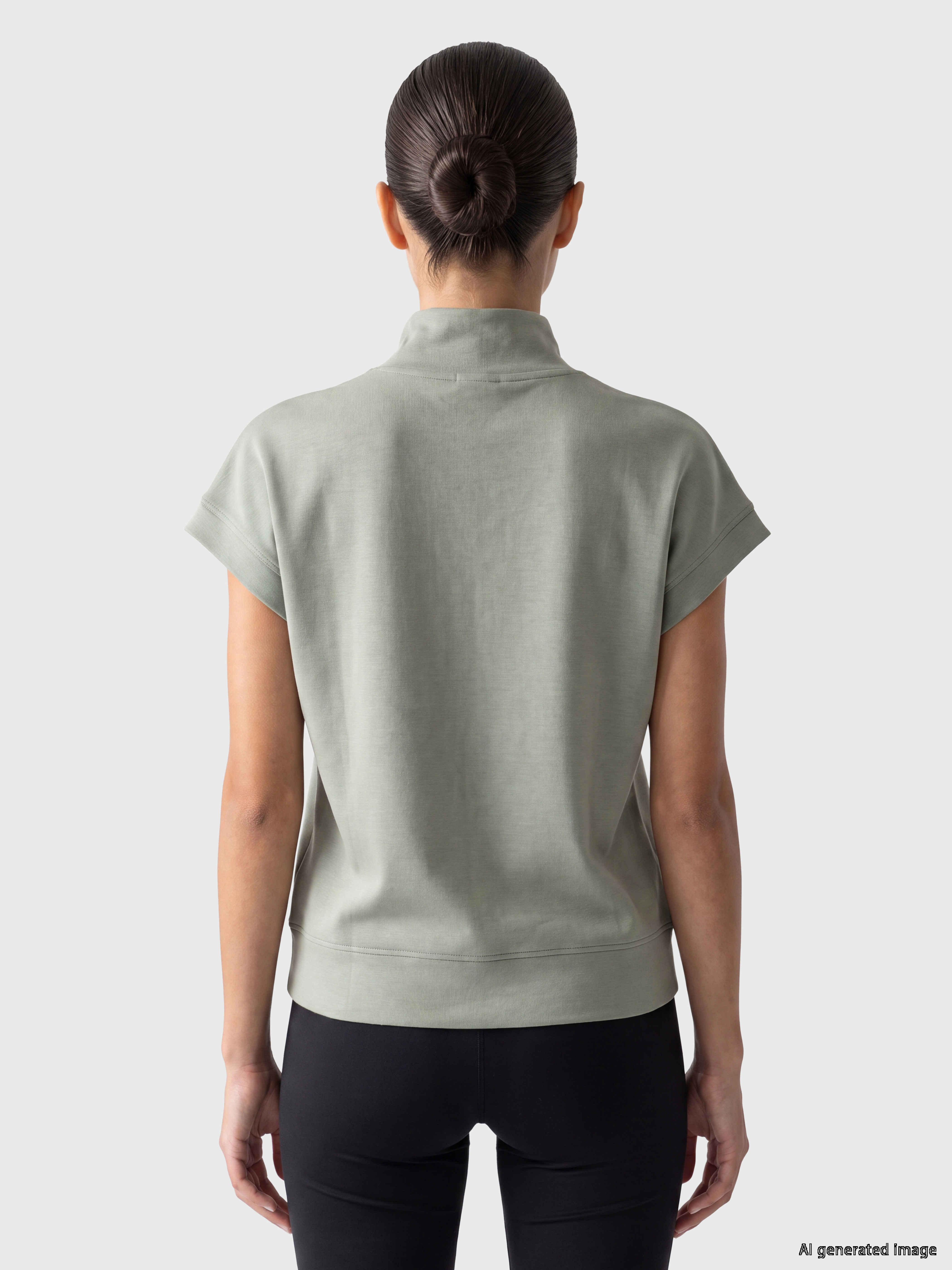 KOOR SPORT Oversize Soft Touch Kadın Spor Tişört görsel 4