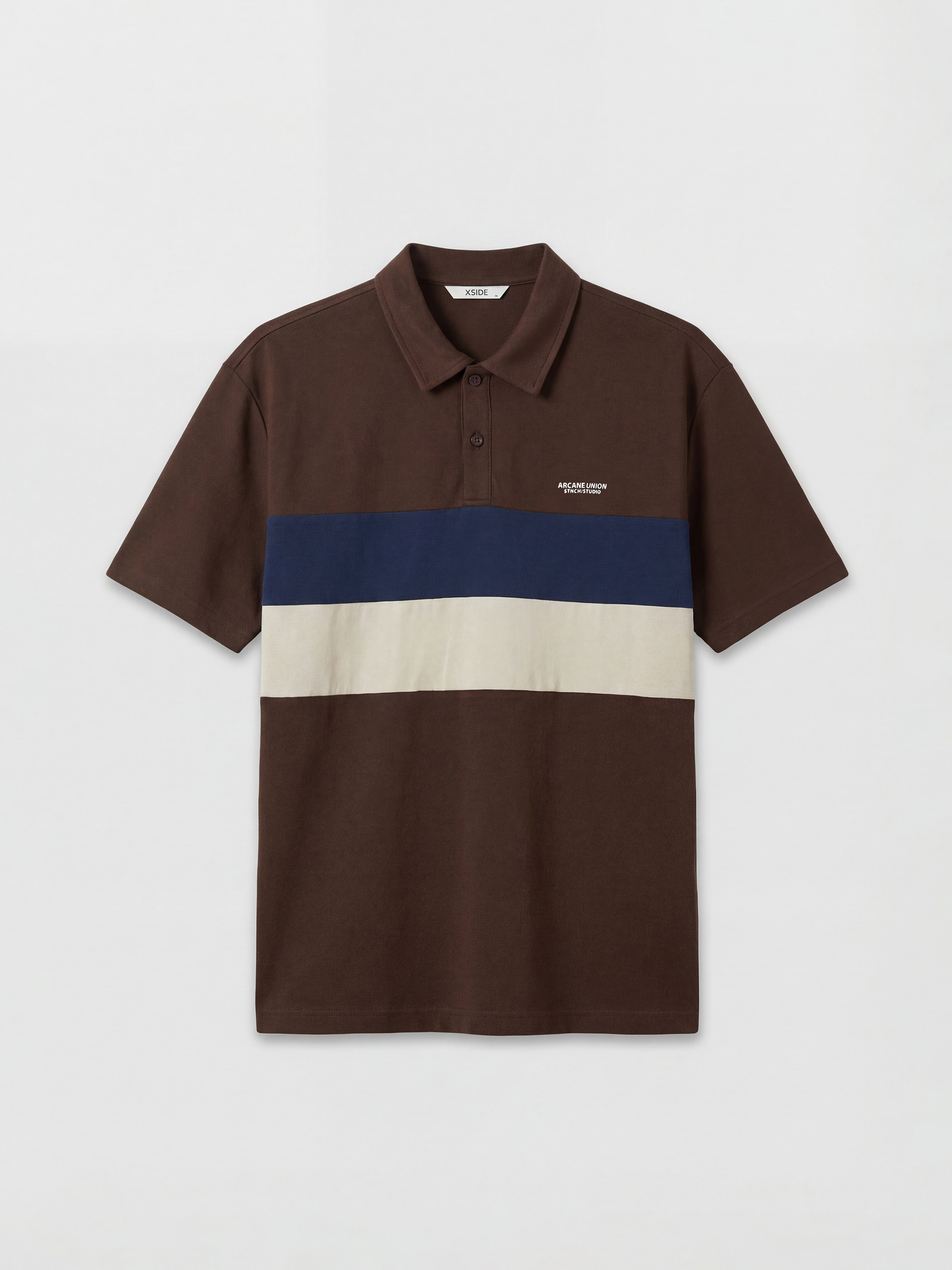 XSIDE Polo Yaka Penye Erkek Tişört görsel 3