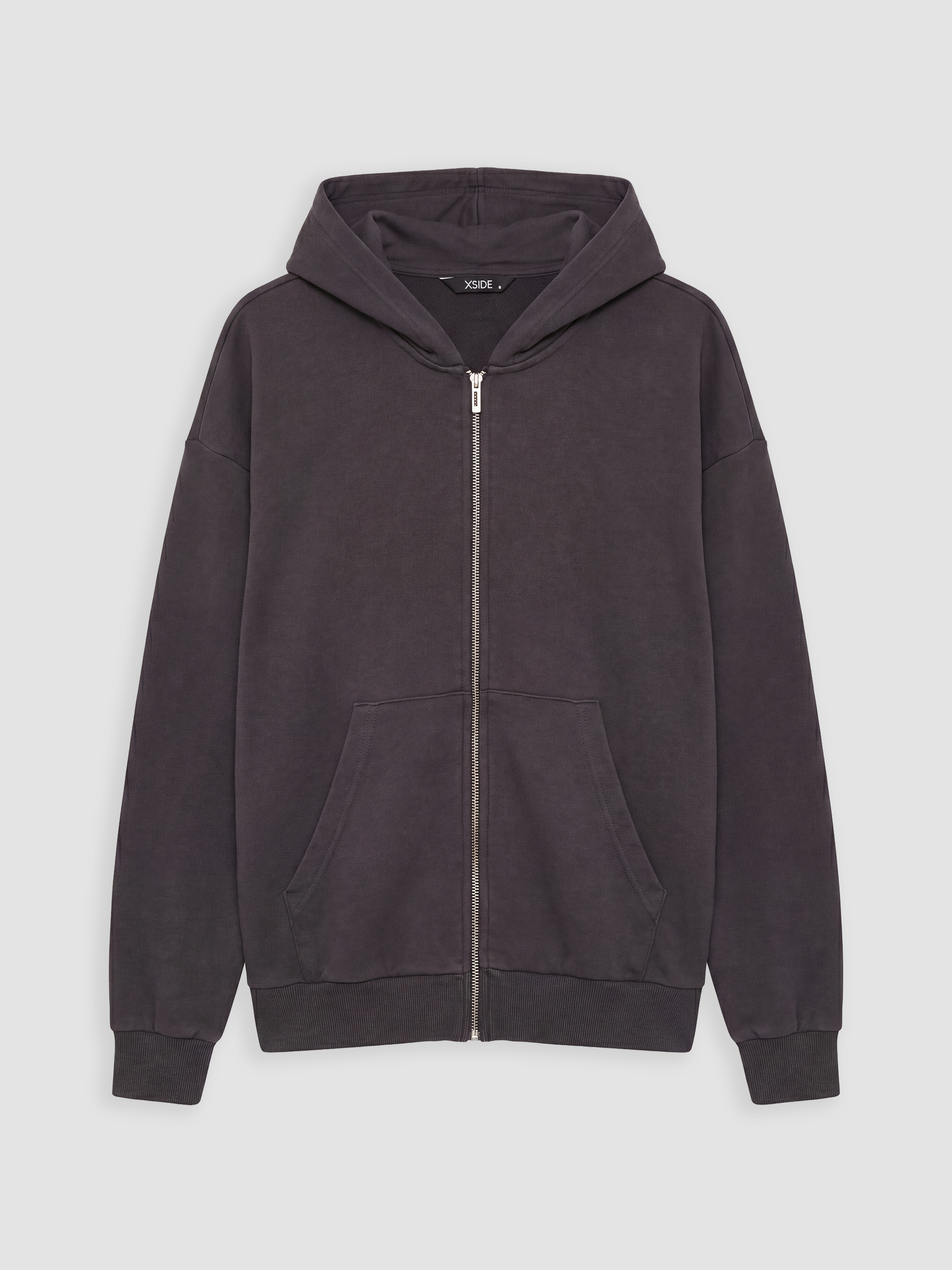 XSIDE Kapüşonlu Erkek Fermuarlı Sweatshirt görsel 5