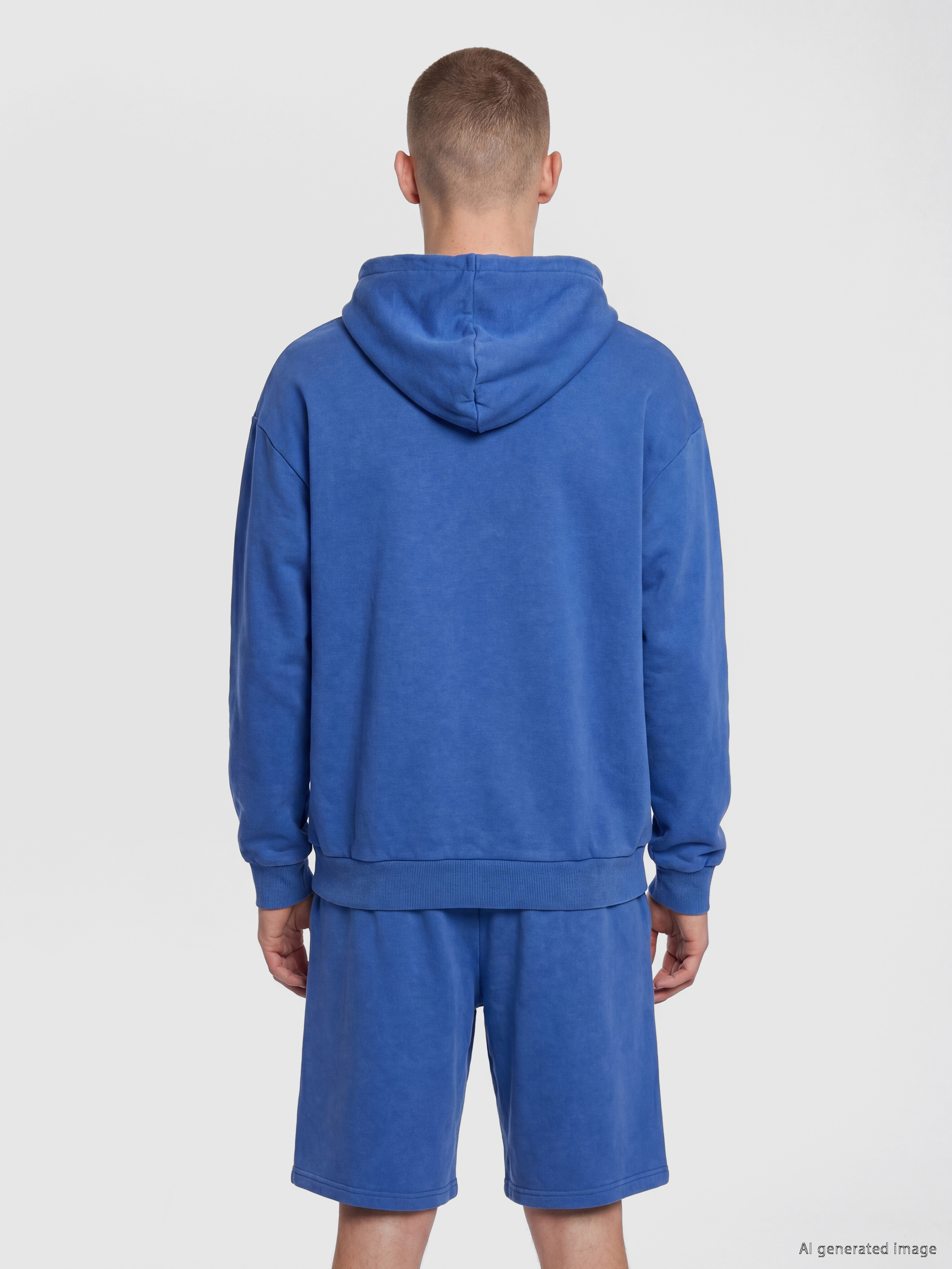 XSIDE Kapüşonlu Erkek Fermuarlı Sweatshirt görsel 4